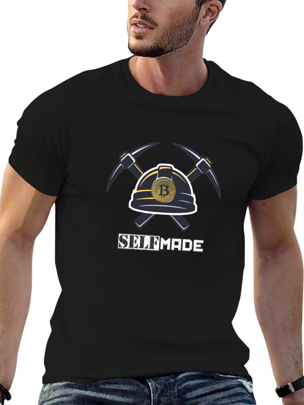 Selfmade Bitcoin Miner T-Shirt