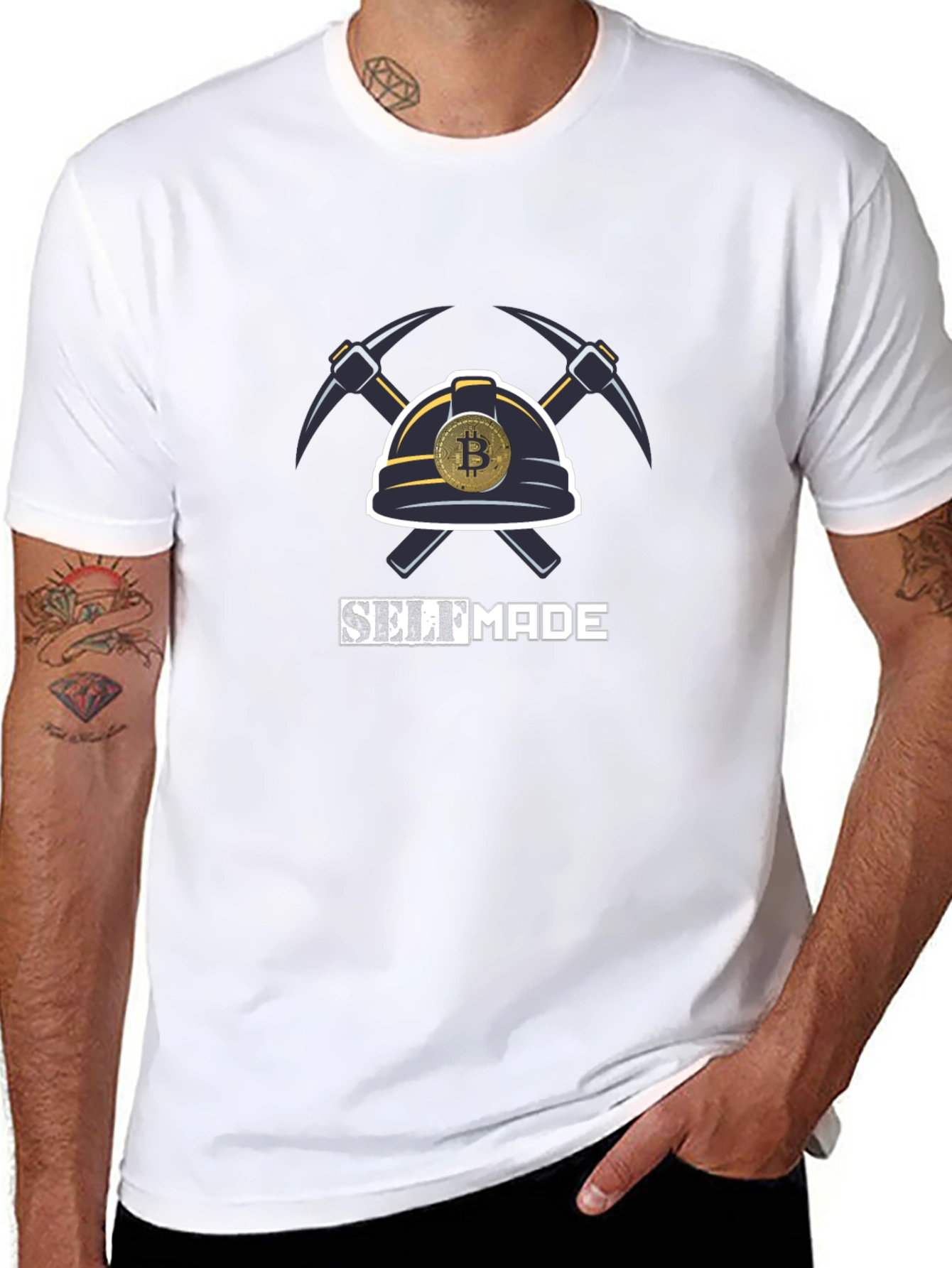 Selfmade Bitcoin Miner T-Shirt