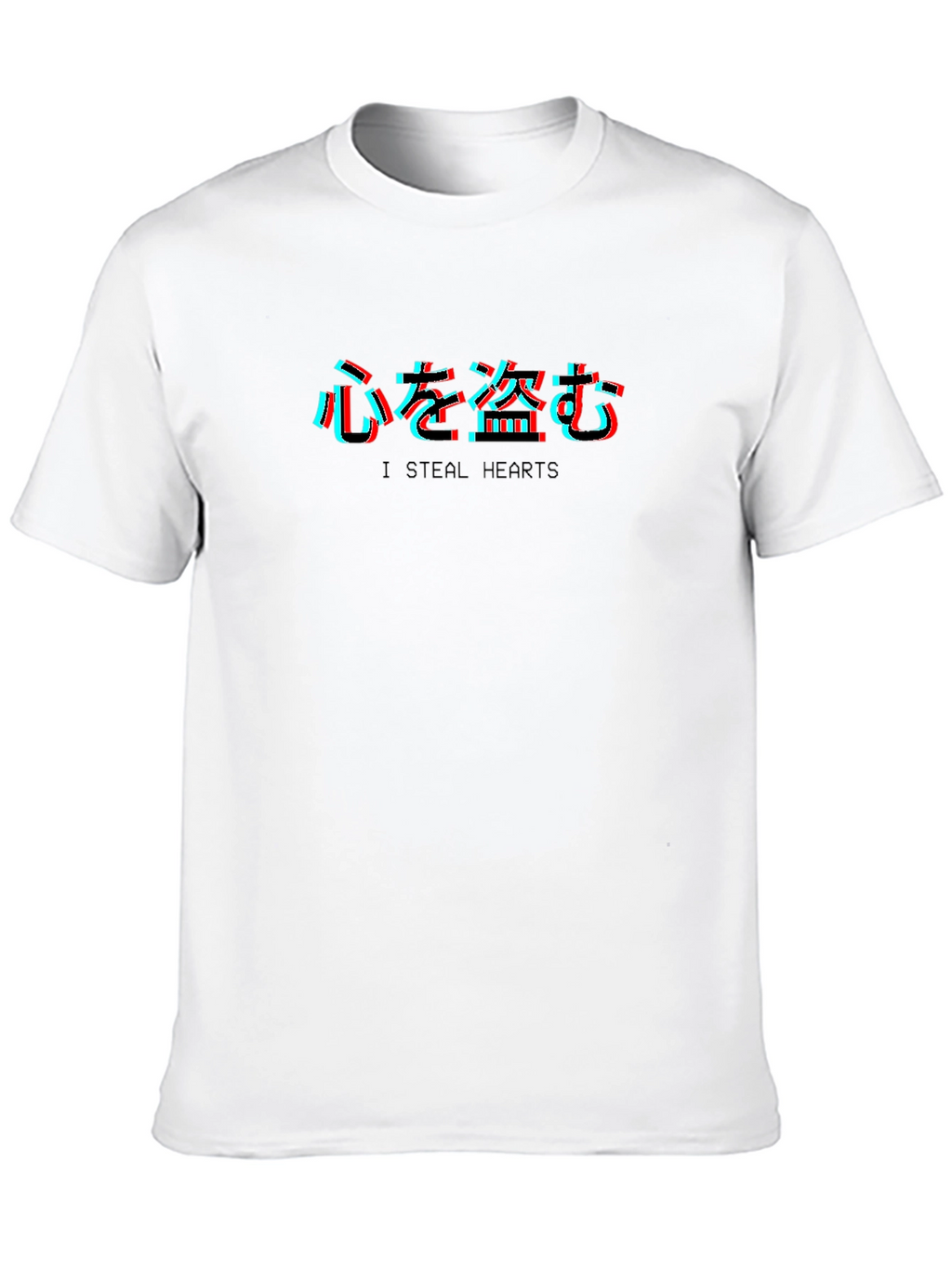 I Steal Hearts Graphic Tee - Black