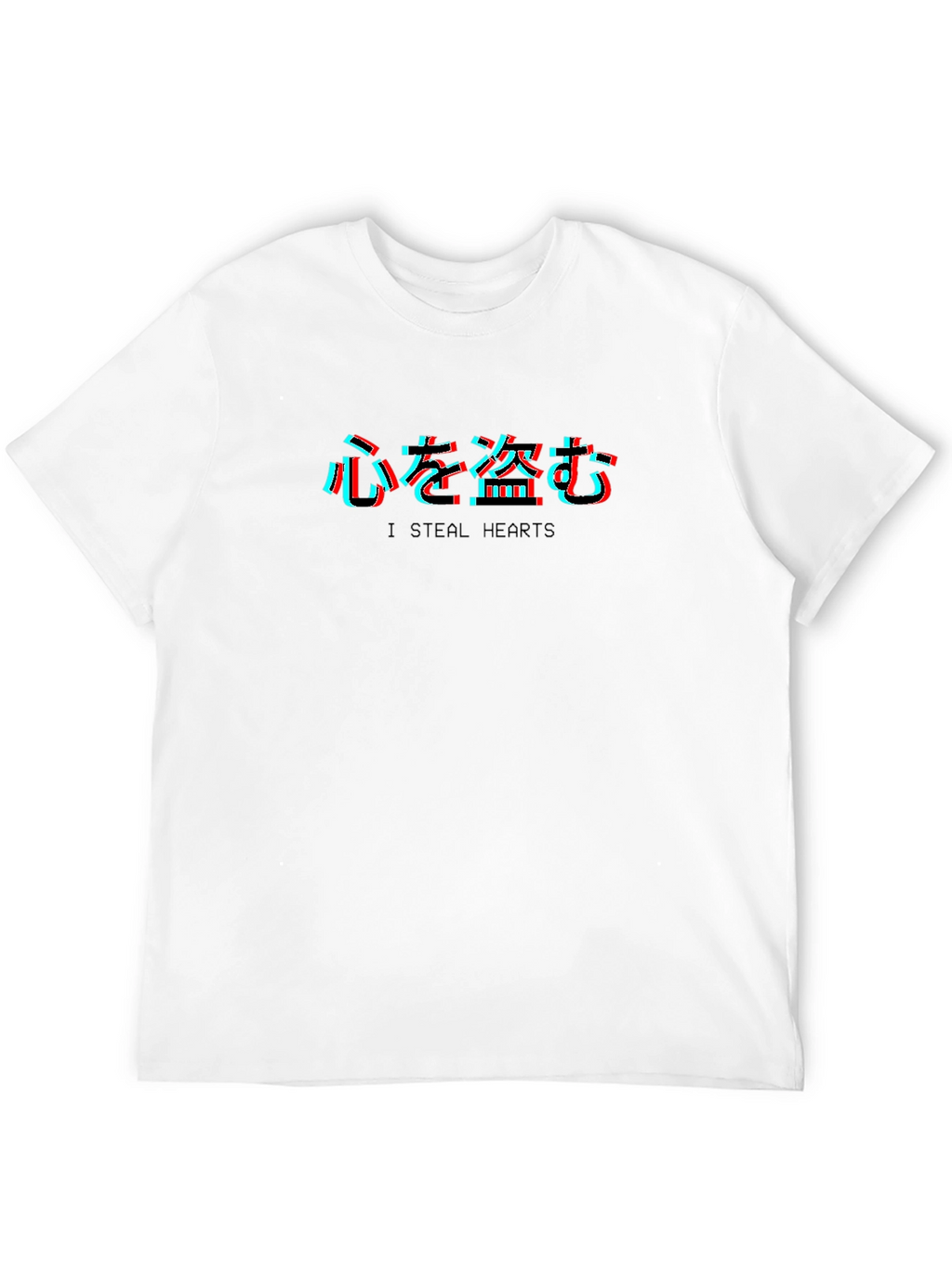 I Steal Hearts Graphic Tee - Black