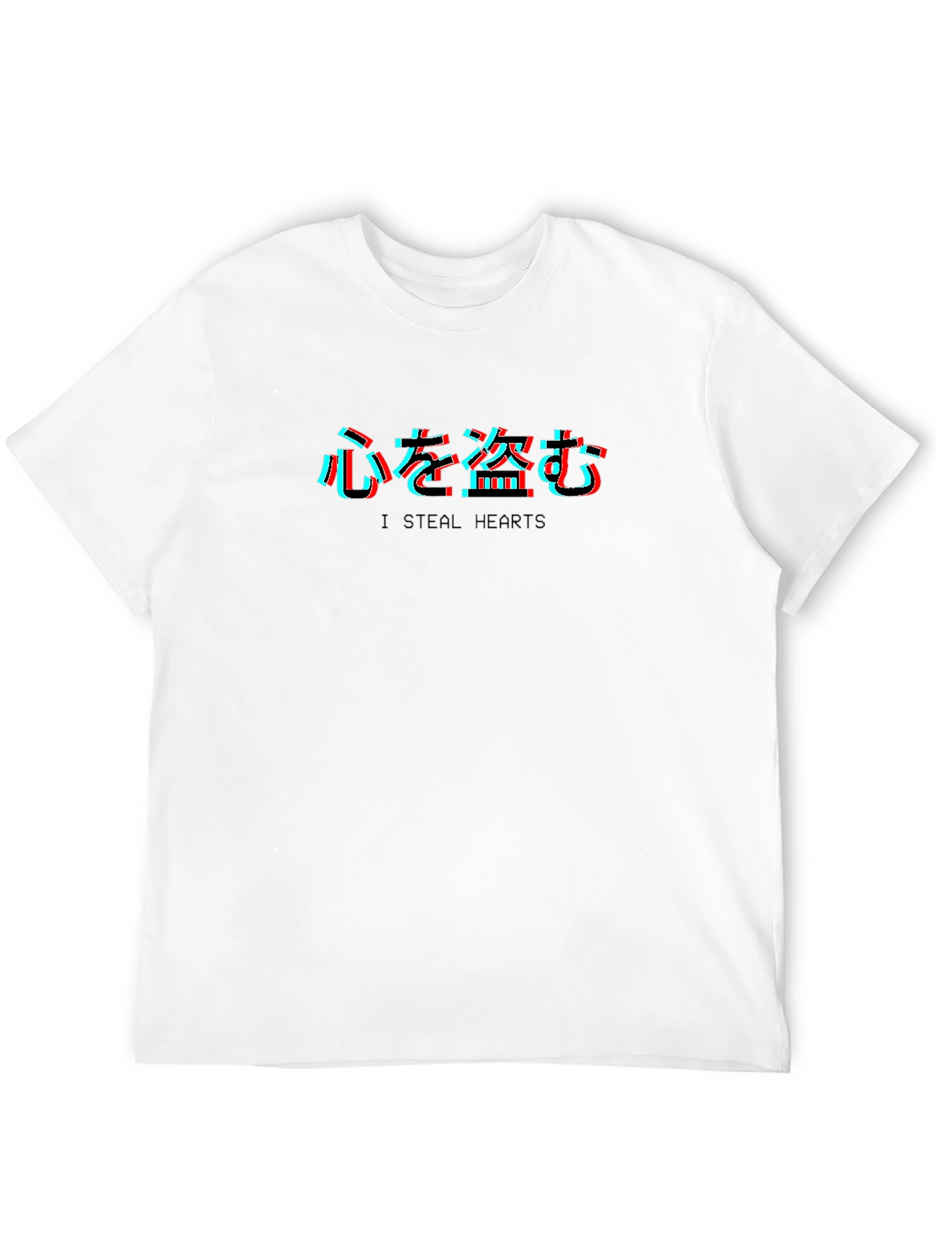 I Steal Hearts Graphic Tee - Black