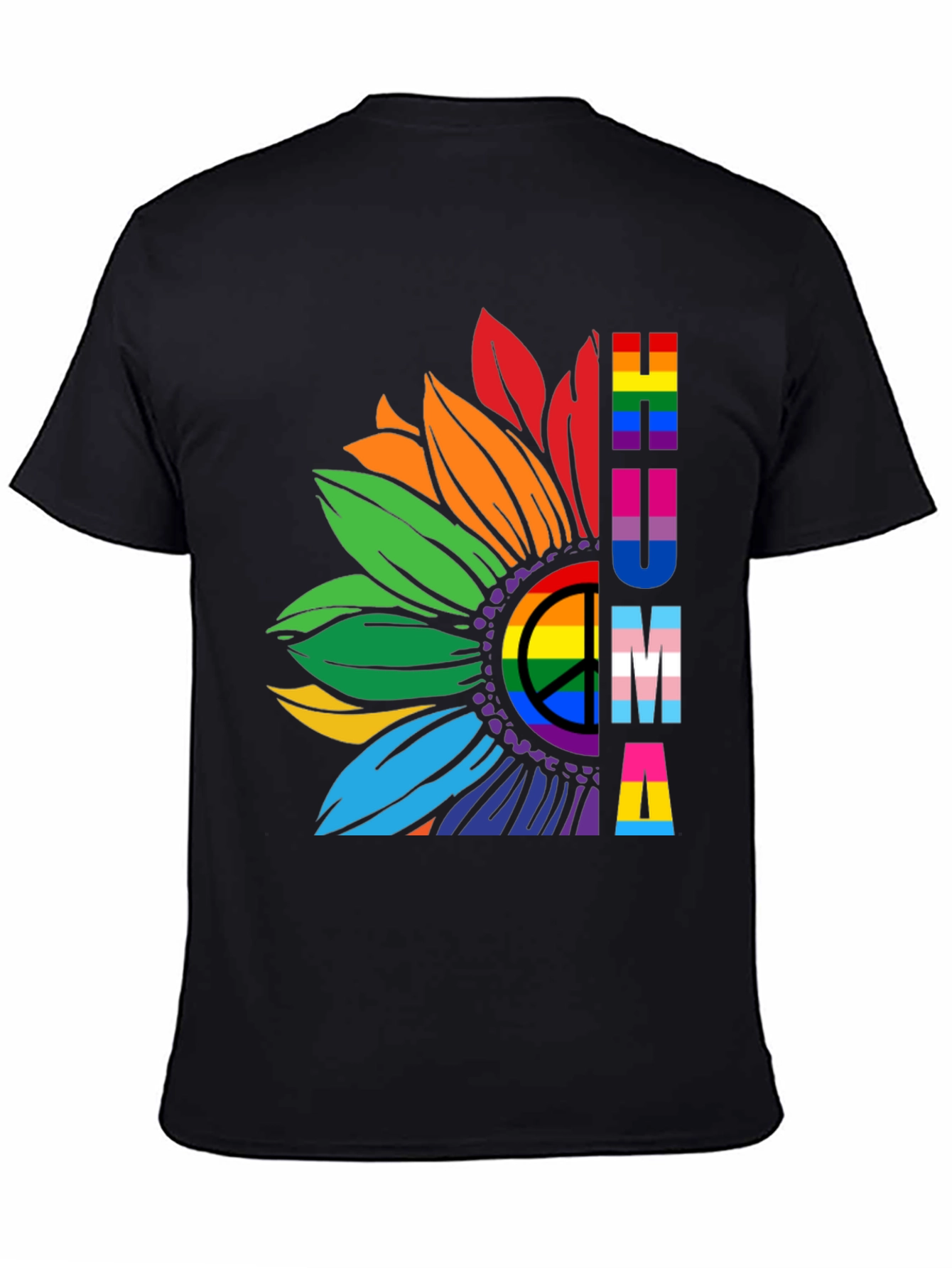 Pride Sunflower T-Shirt - LGBTQ+ Support