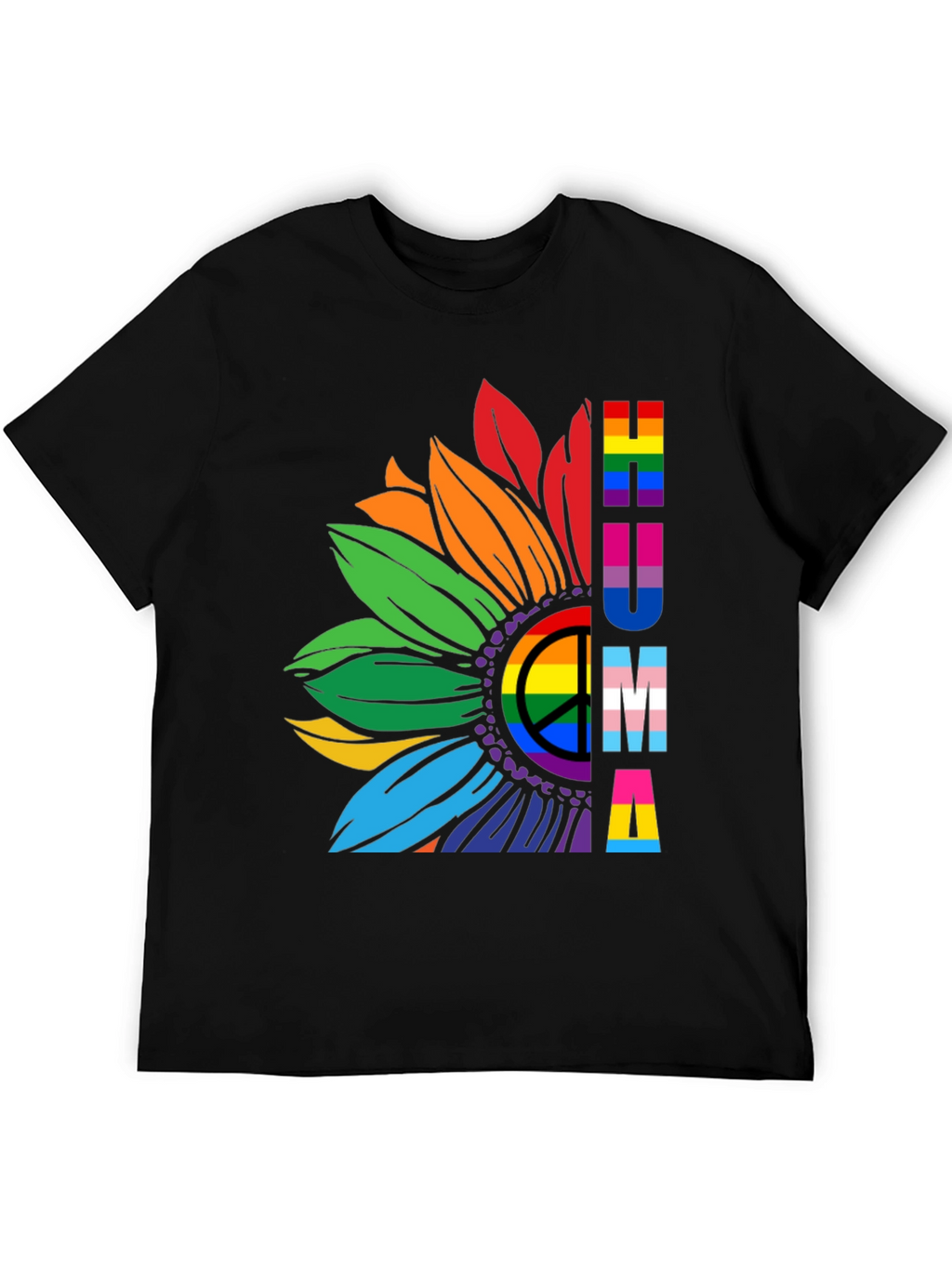 Pride Sunflower T-Shirt - LGBTQ+ Support
