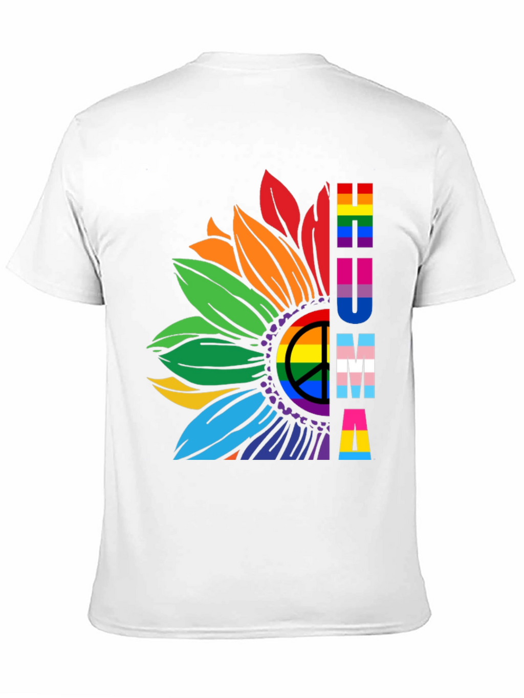 Pride Sunflower T-Shirt - LGBTQ+ Support