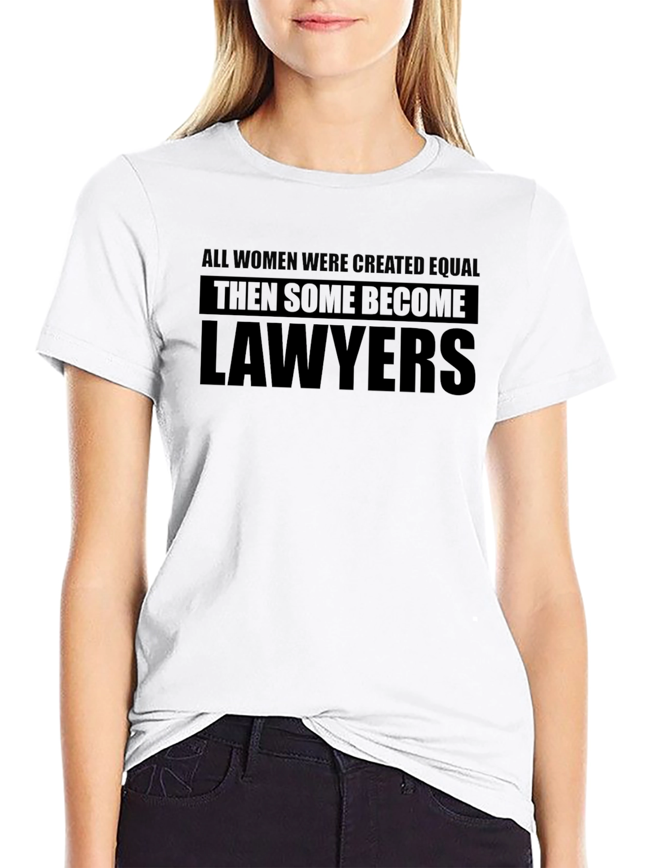Lawyer Womens Graphic T-Shirt