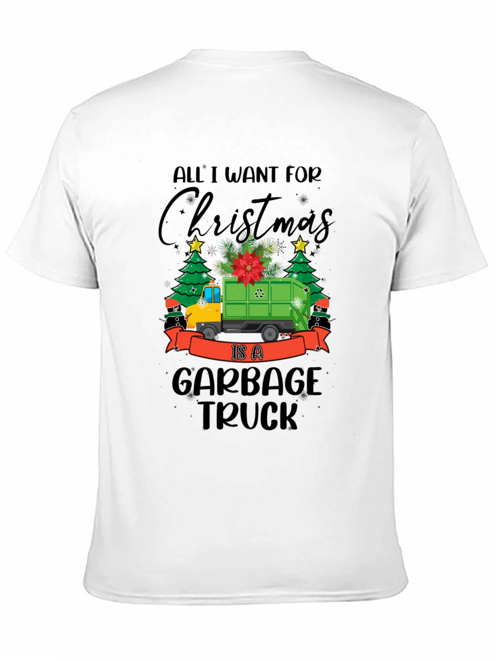 Christmas Garbage Truck T-Shirt