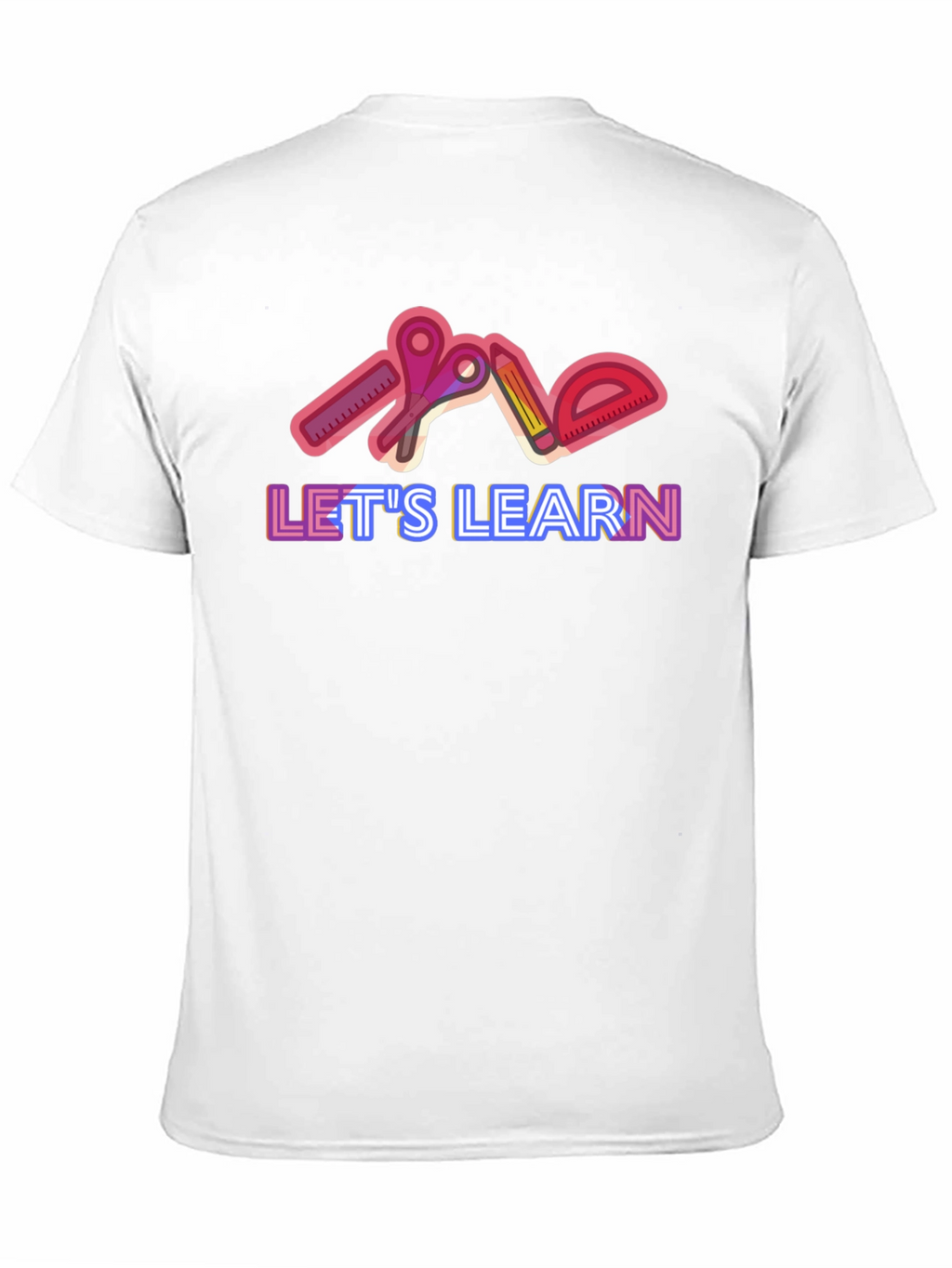 Lets Learn Graphic Tee - Black