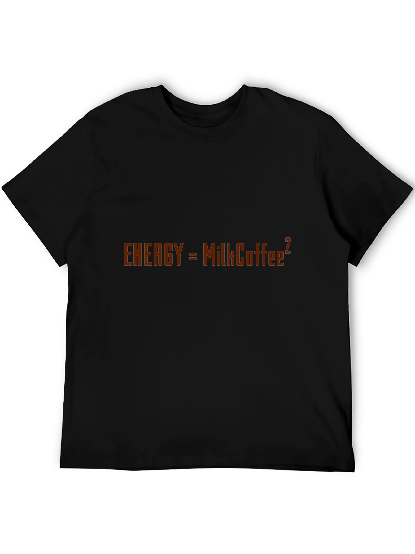Funny Physics Milk Coffee Energy T-Shirt