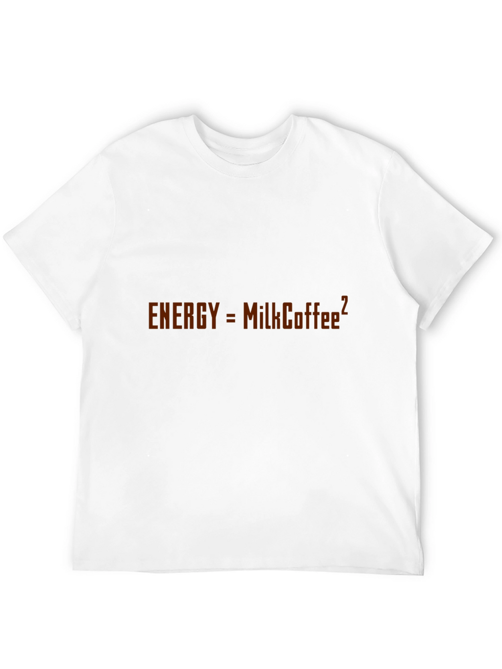 Funny Physics Milk Coffee Energy T-Shirt