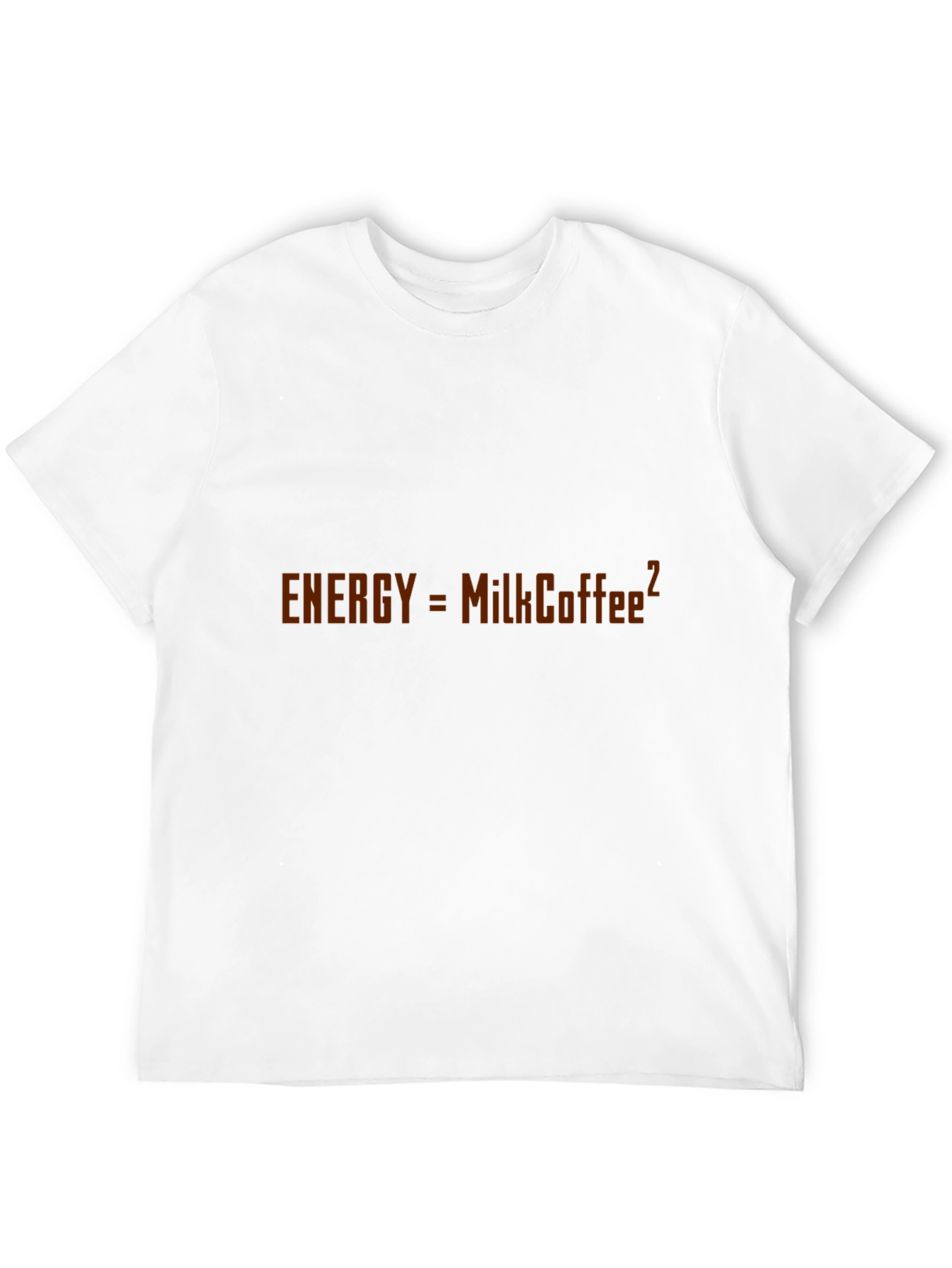 Funny Physics Milk Coffee Energy T-Shirt