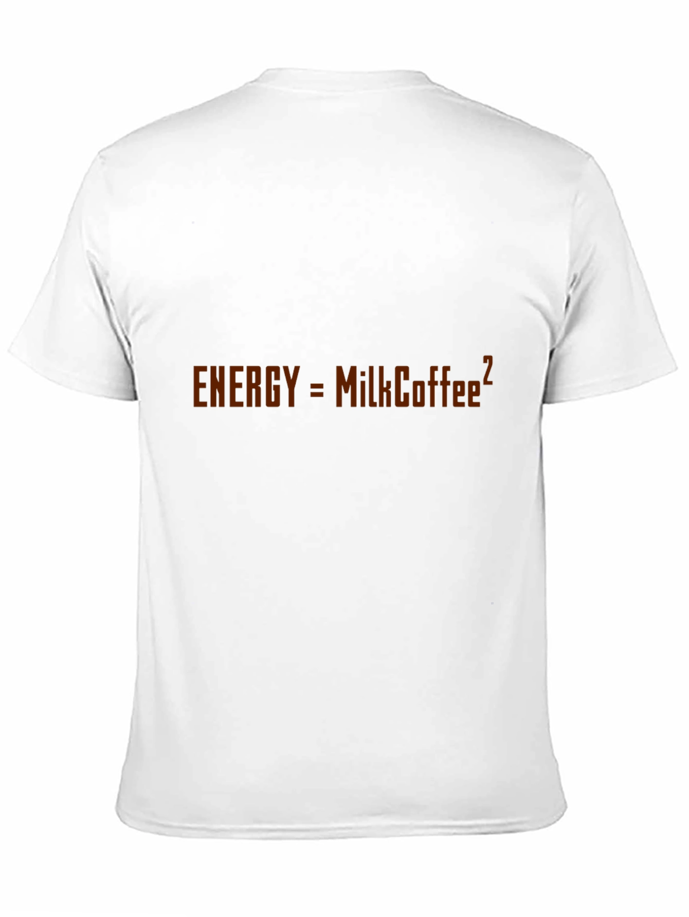 Funny Physics Milk Coffee Energy T-Shirt