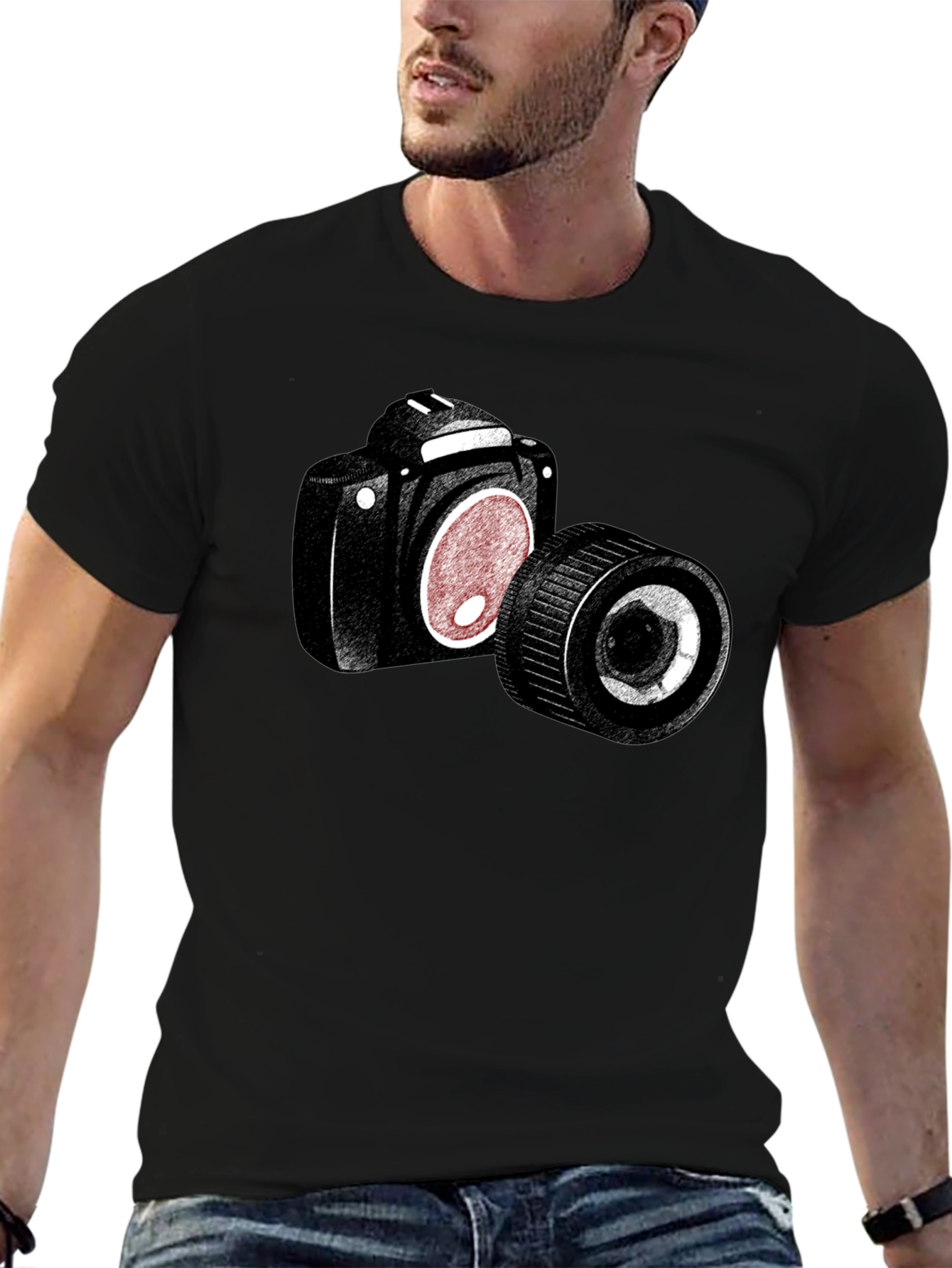 Camera Graphic T-Shirt - Photographers Tee