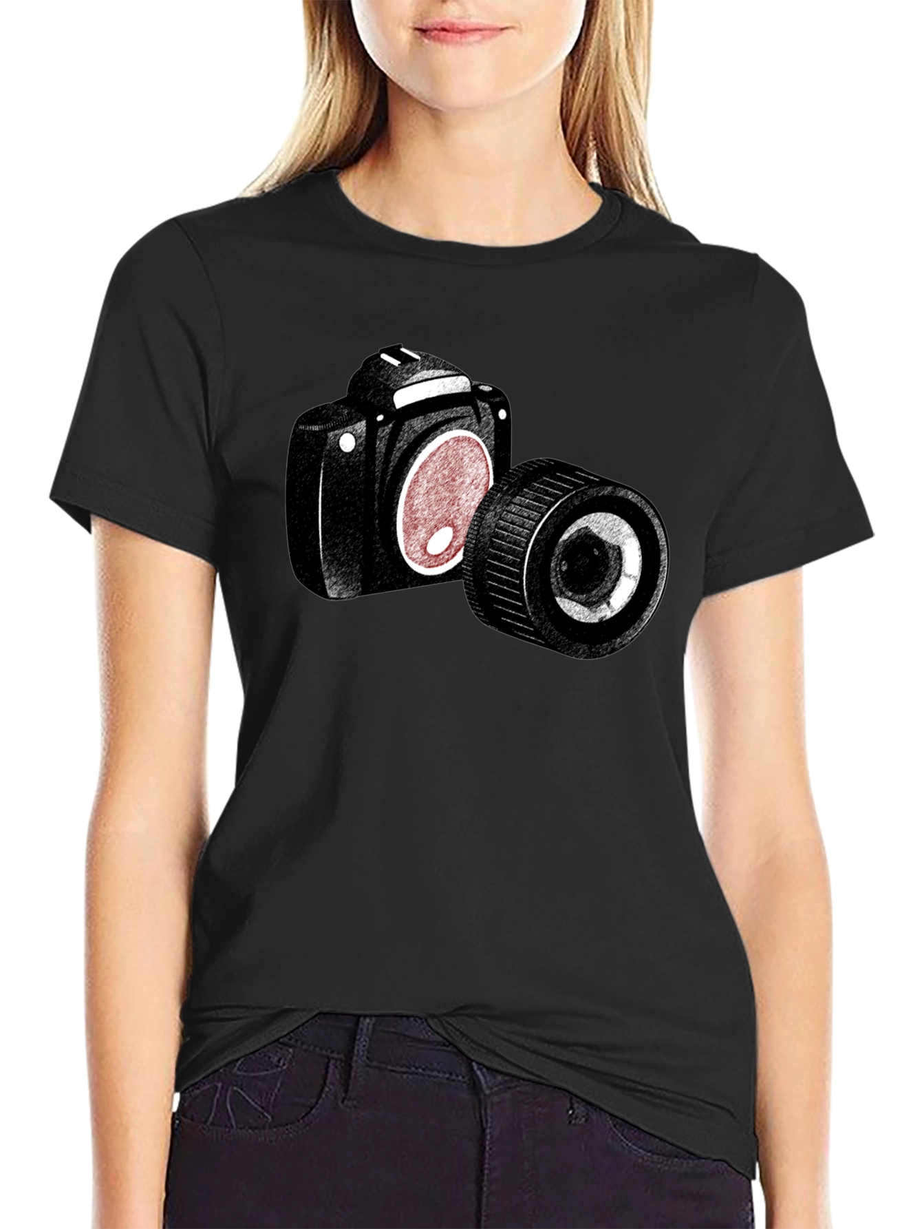 Camera Graphic T-Shirt - Photographers Tee