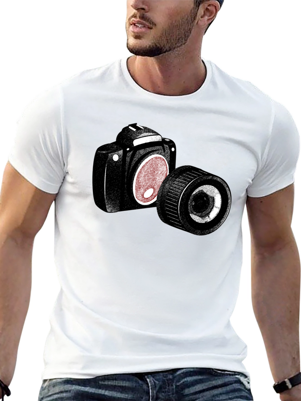 Camera Graphic T-Shirt - Photographers Tee