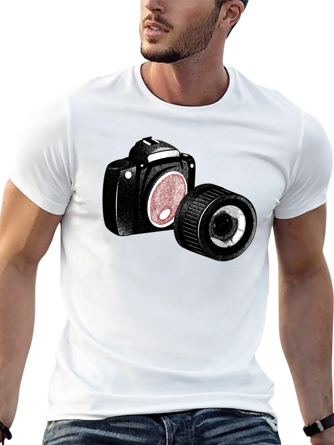 Camera Graphic T-Shirt - Photographers Tee