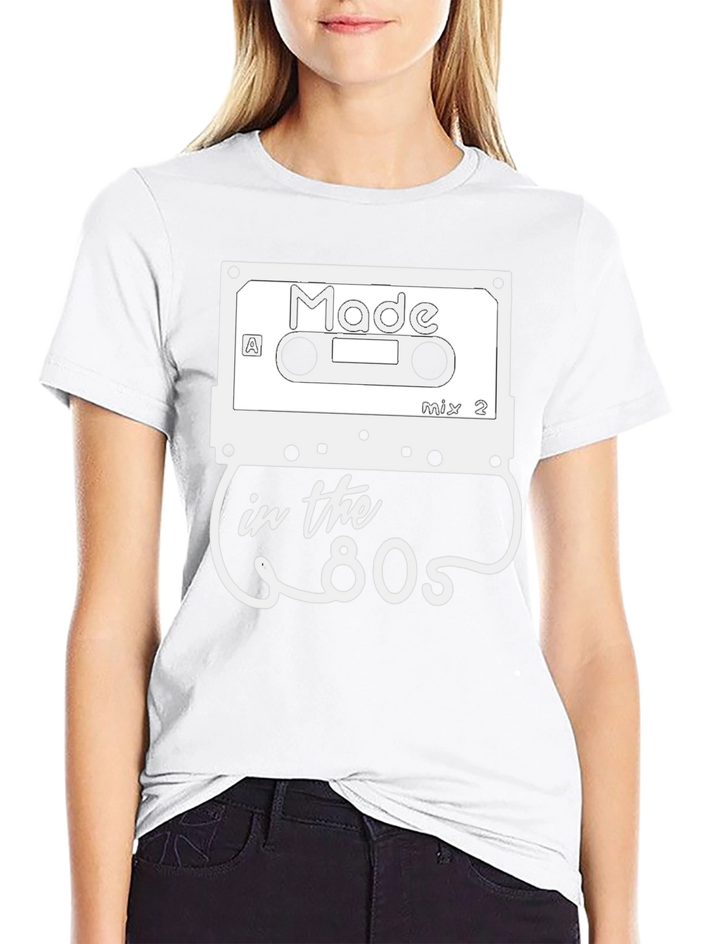 Retro Made in the 80s Cassette Graphic T-Shirt