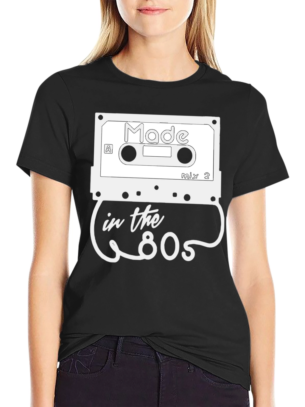 Retro Made in the 80s Cassette Graphic T-Shirt