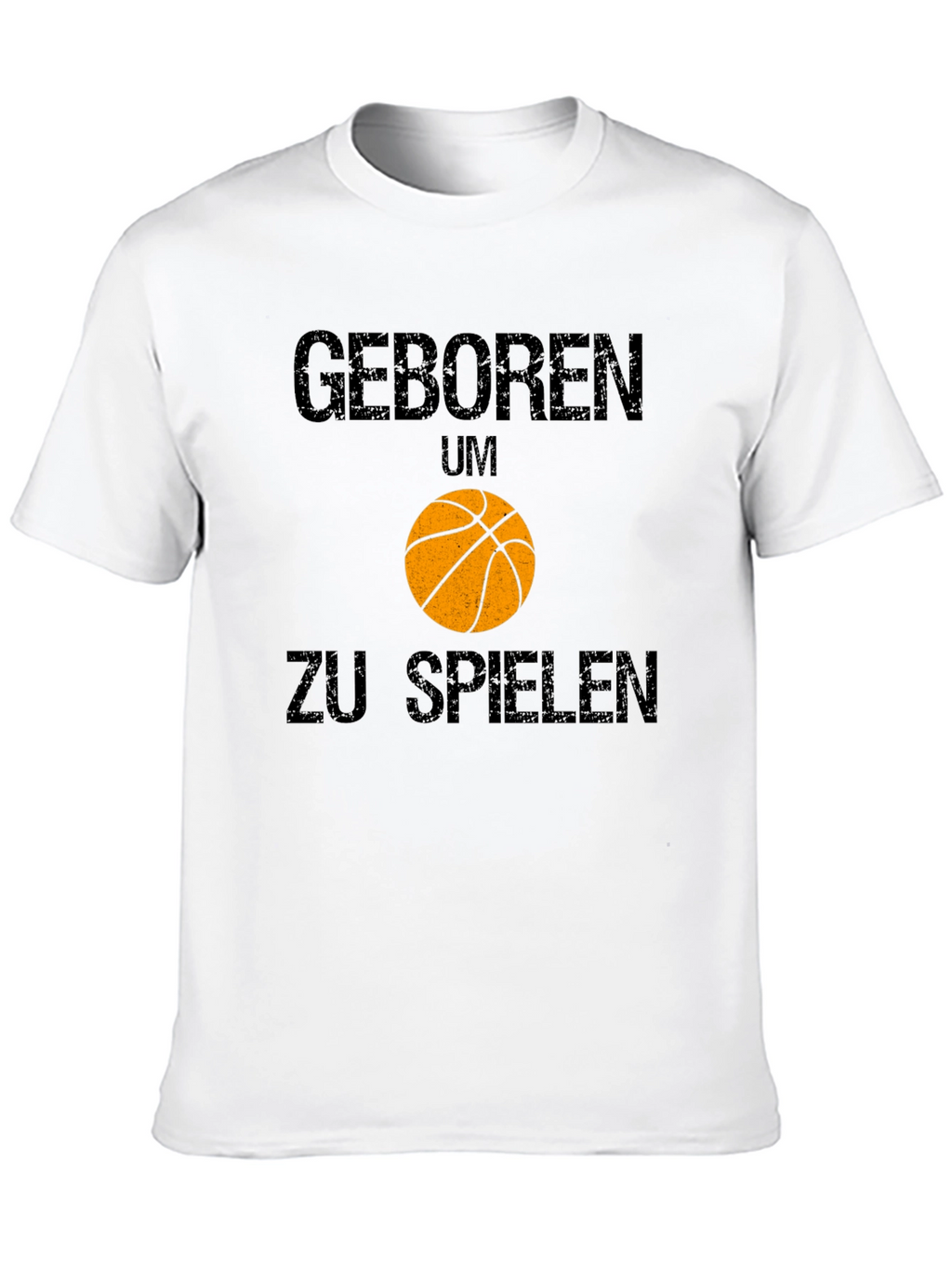 Born to Play Basketball Graphic T-Shirt