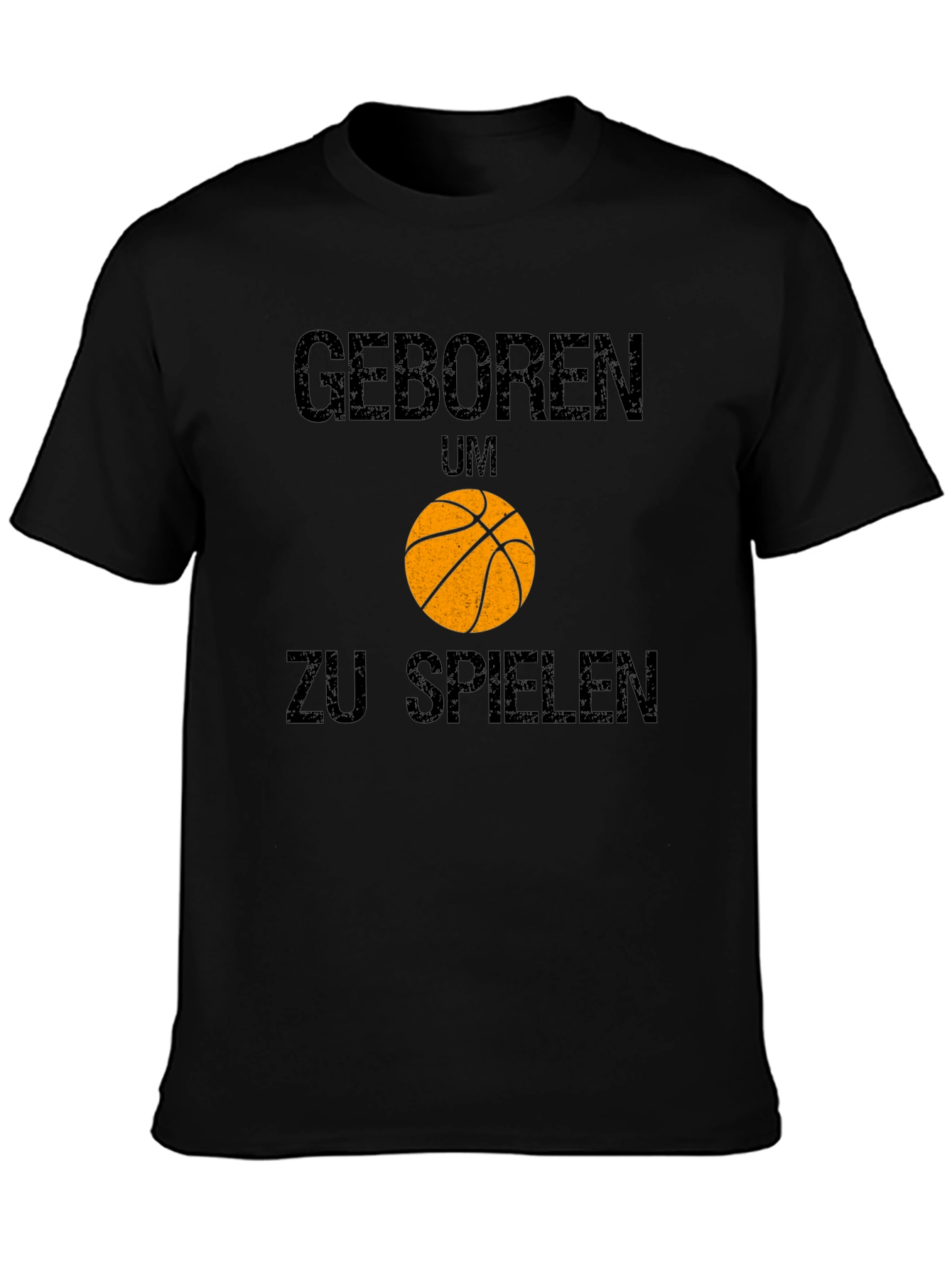 Born to Play Basketball Graphic T-Shirt