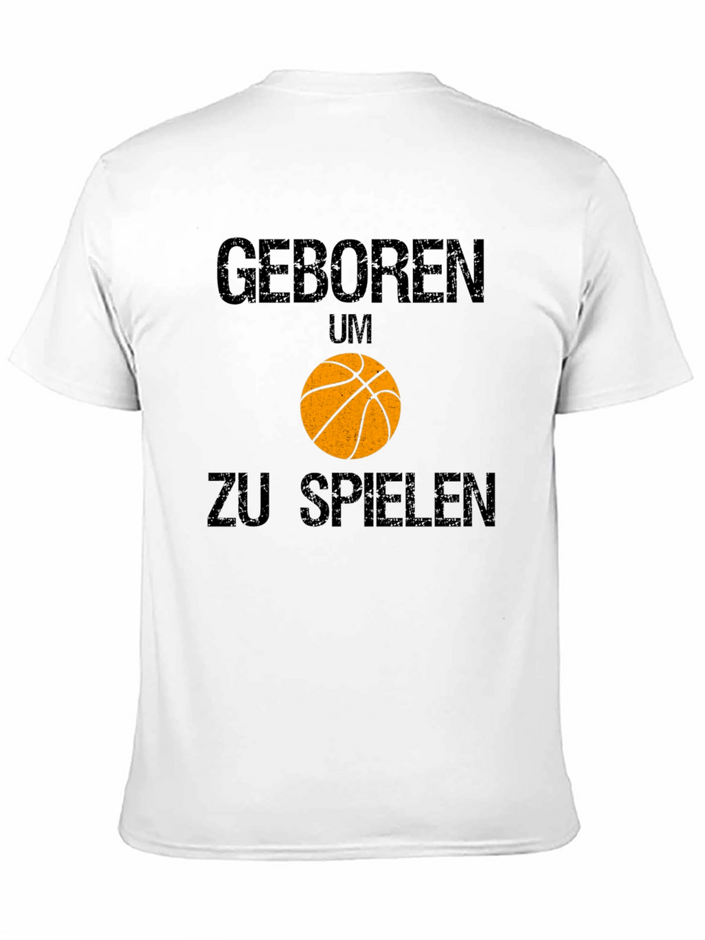 Born to Play Basketball Graphic T-Shirt