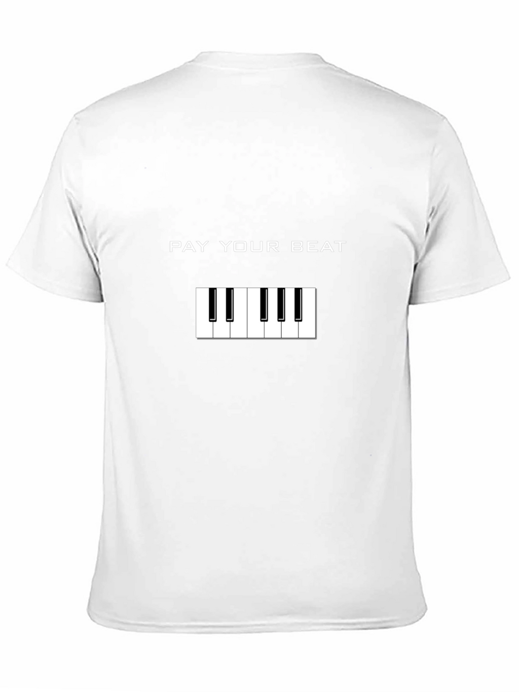 Pay Your Beat Black Graphic Tee