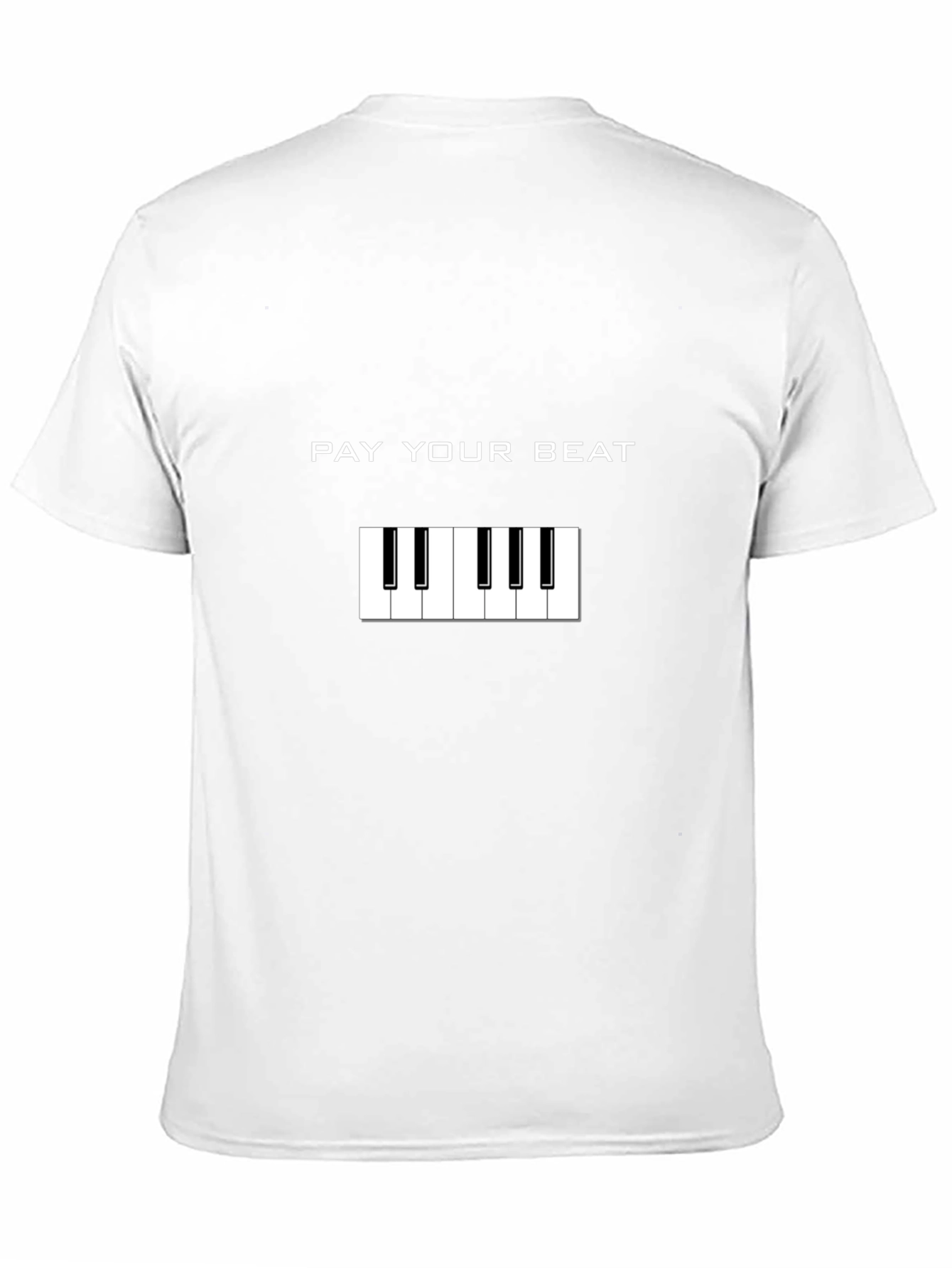 Pay Your Beat Black Graphic Tee