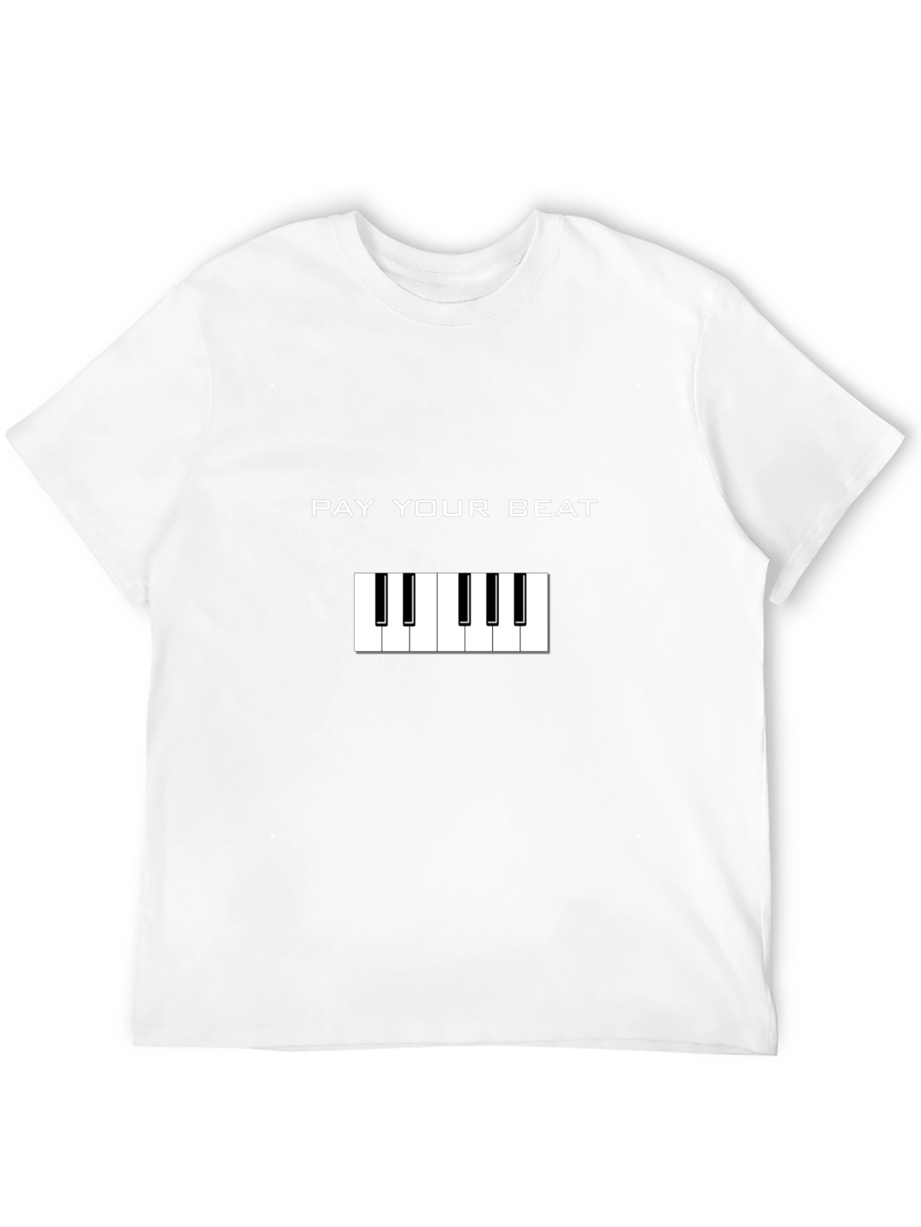 Pay Your Beat Black Graphic Tee