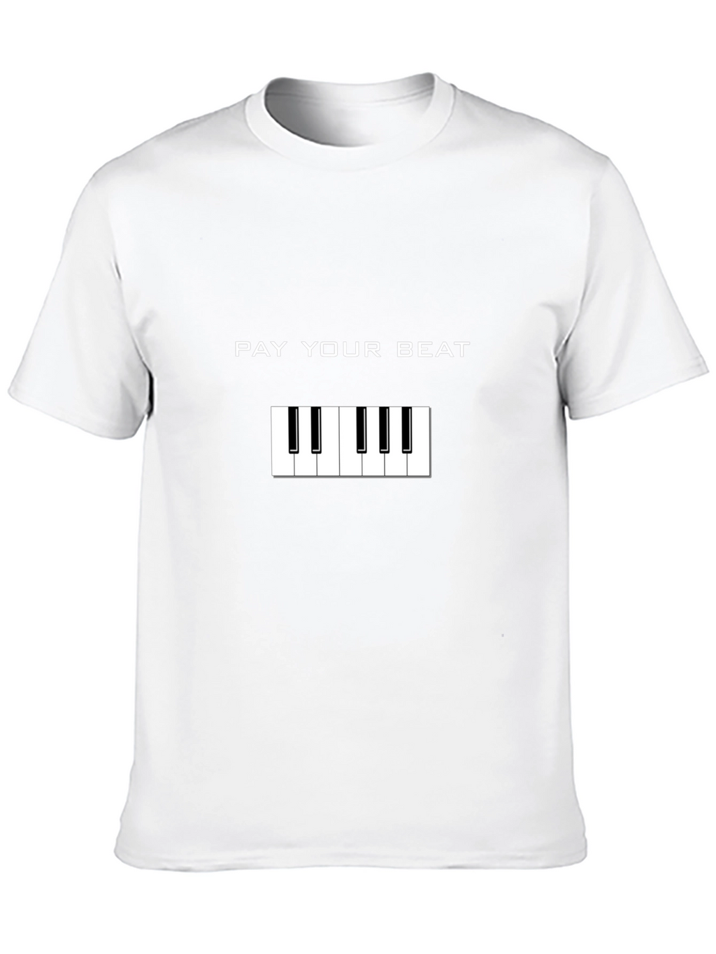 Pay Your Beat Black Graphic Tee