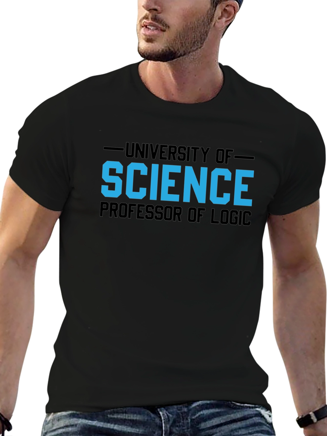 University of Science Professor T-Shirt - Logic Apparel
