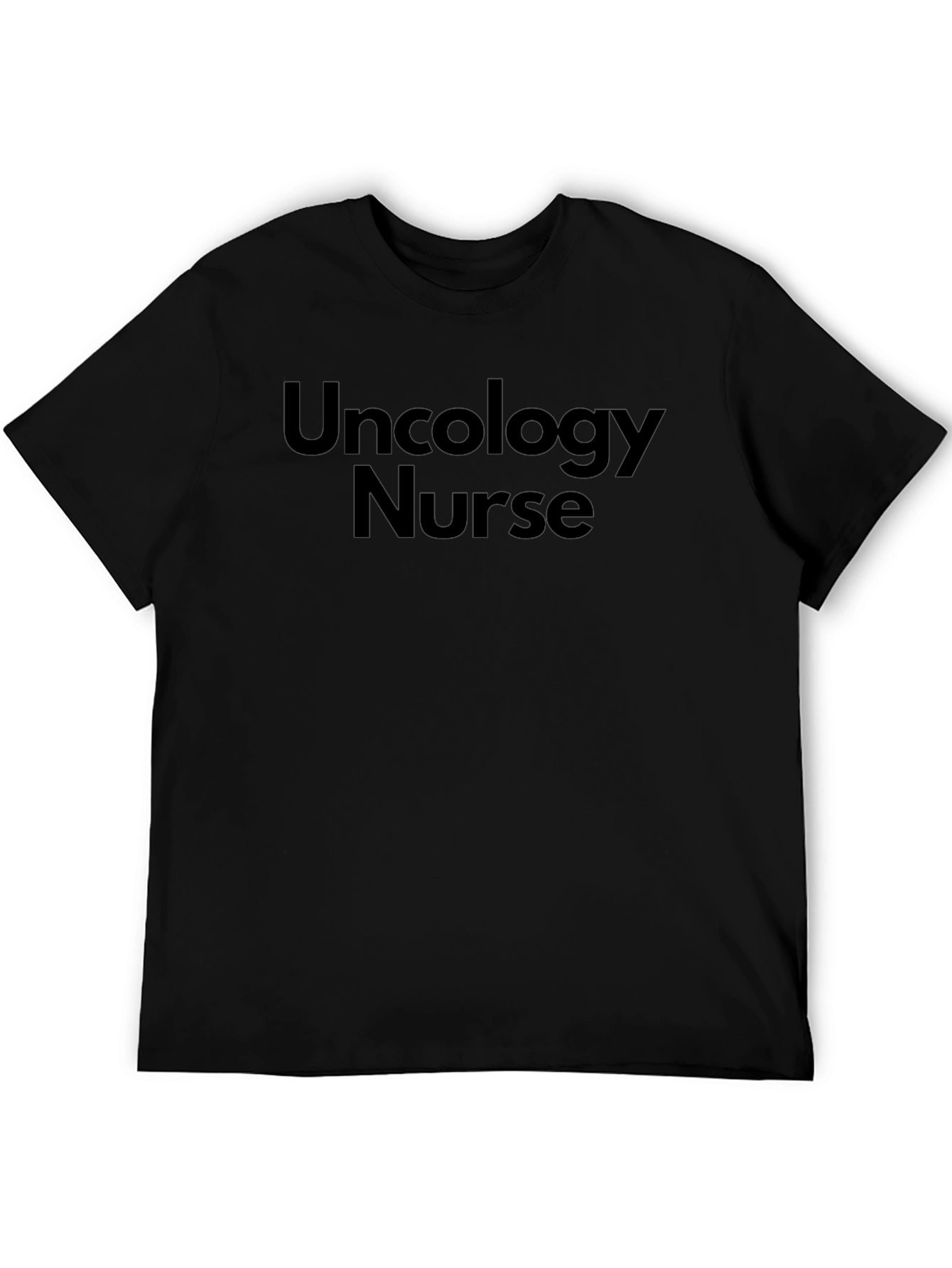 Oncology Nurse T-Shirt - Black