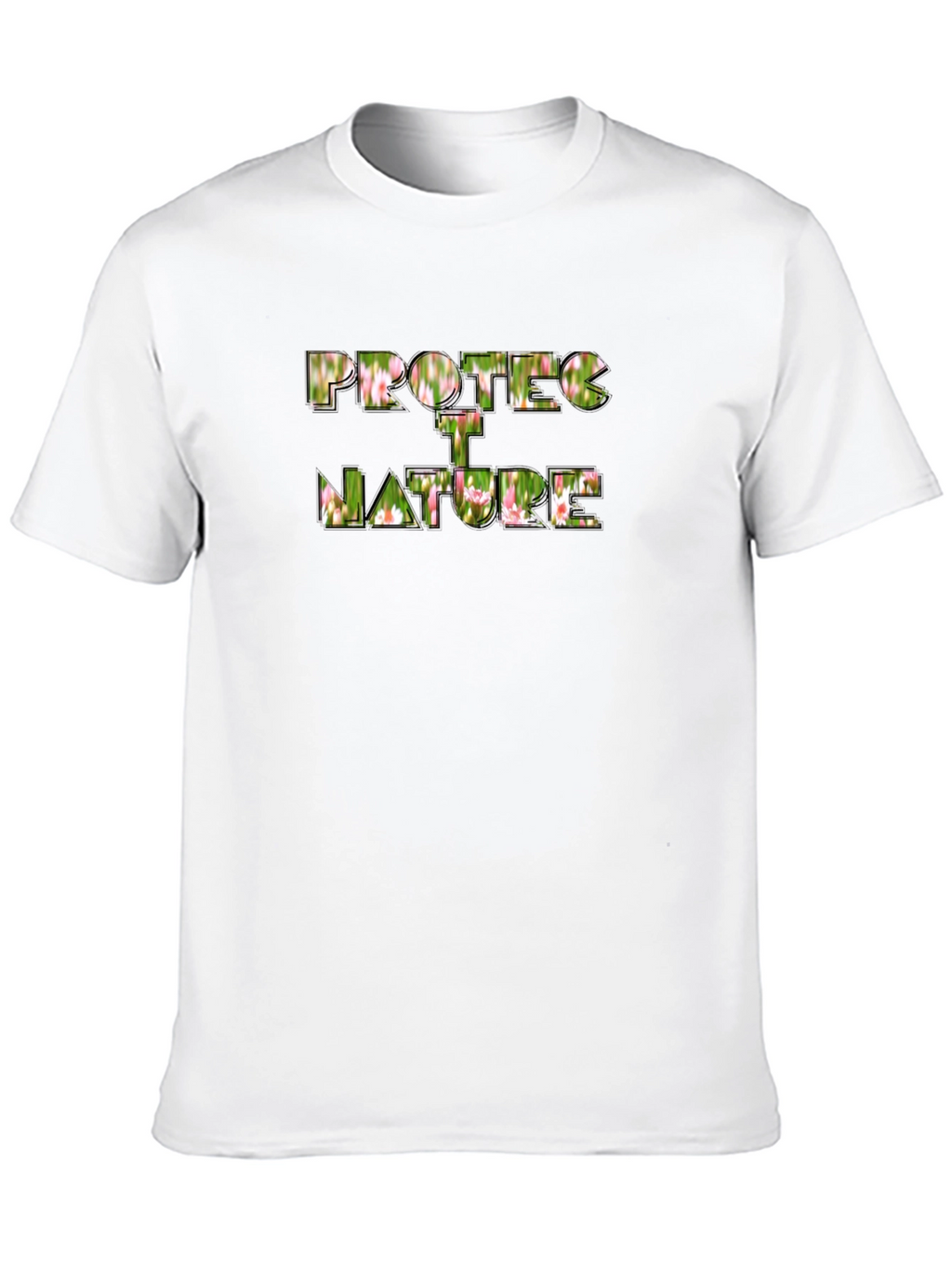Protect Nature Graphic Black T-Shirt