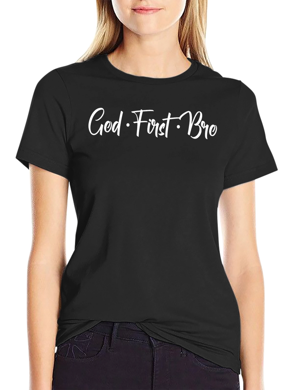 God First Bro T-Shirt - Christian Apparel