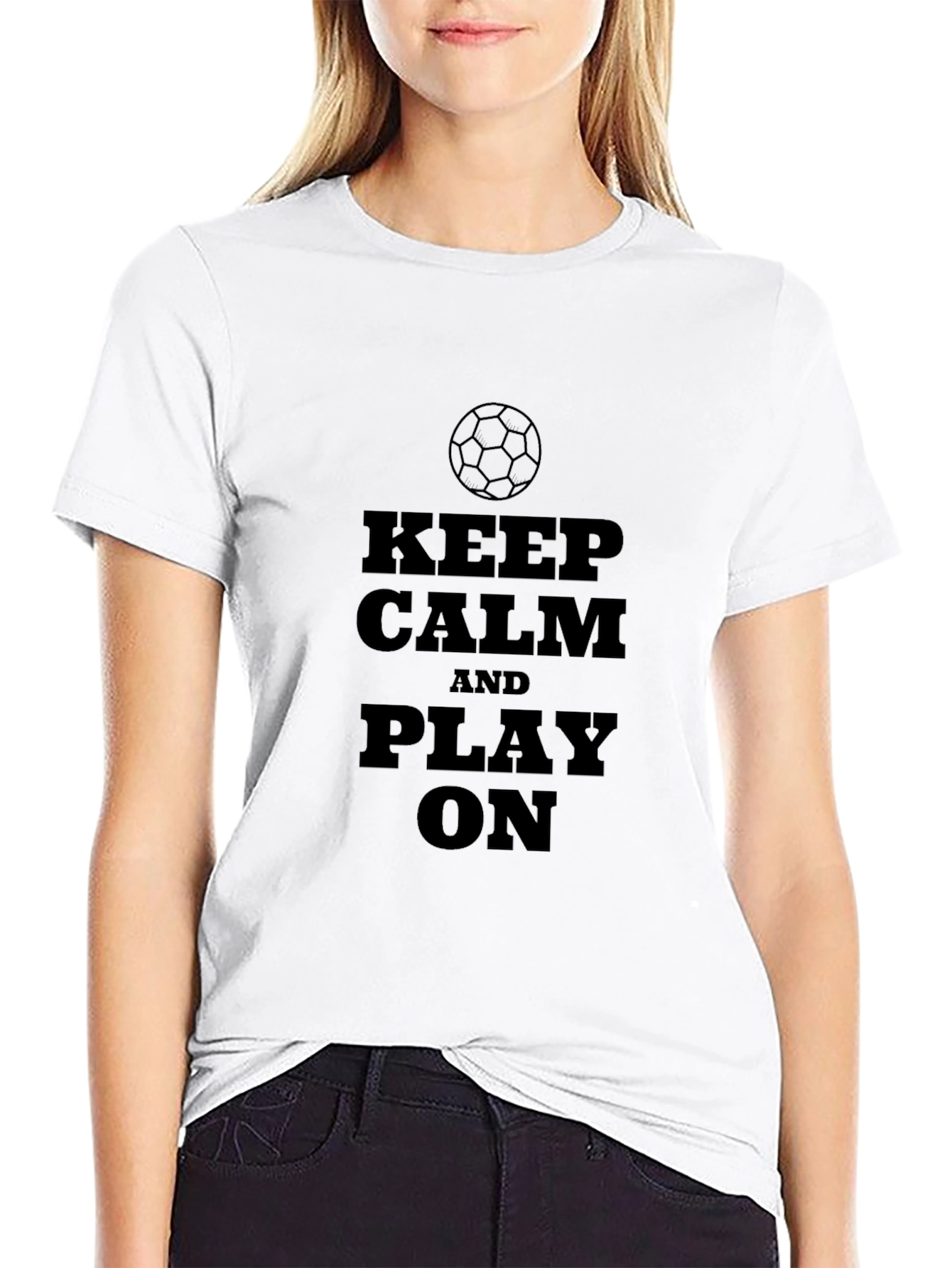 Keep Calm Soccer T-Shirt