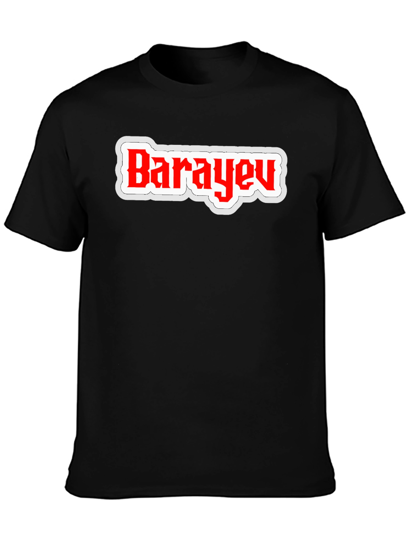 Barayev T-Shirt - Classic Black Tee