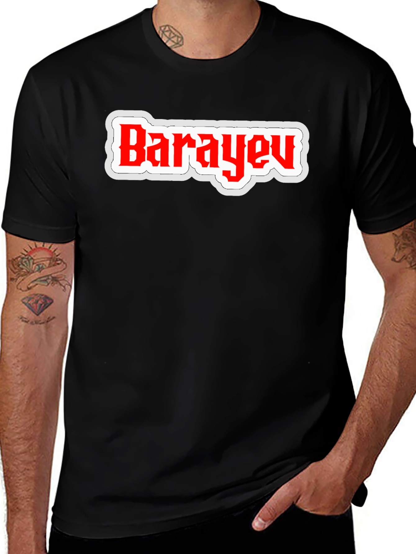 Barayev T-Shirt - Classic Black Tee