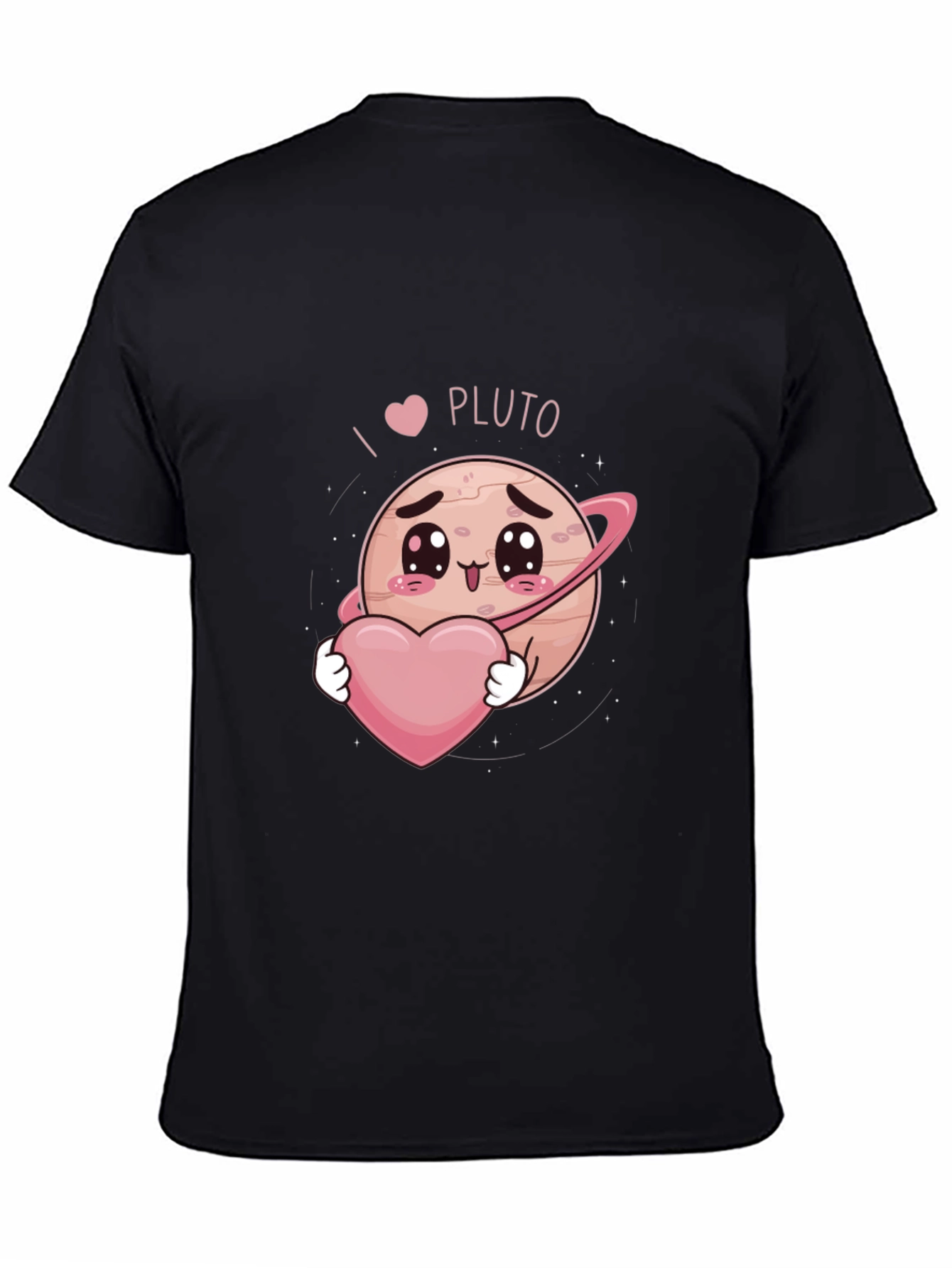 I Heart Pluto Kawaii Graphic T-Shirt