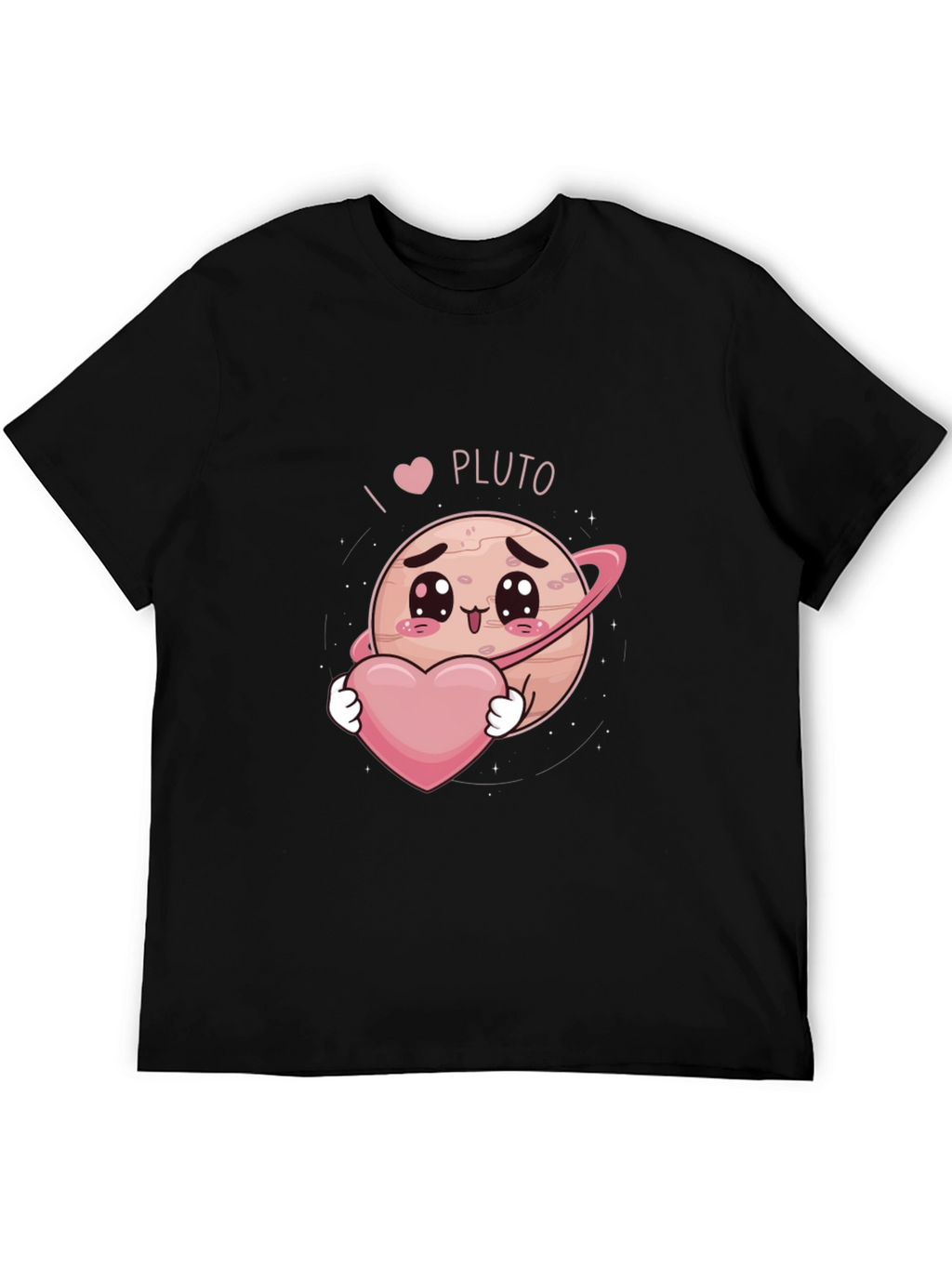 I Heart Pluto Kawaii Graphic T-Shirt
