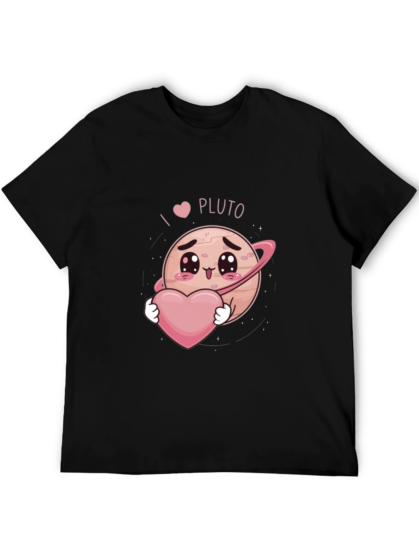 I Heart Pluto Kawaii Graphic T-Shirt