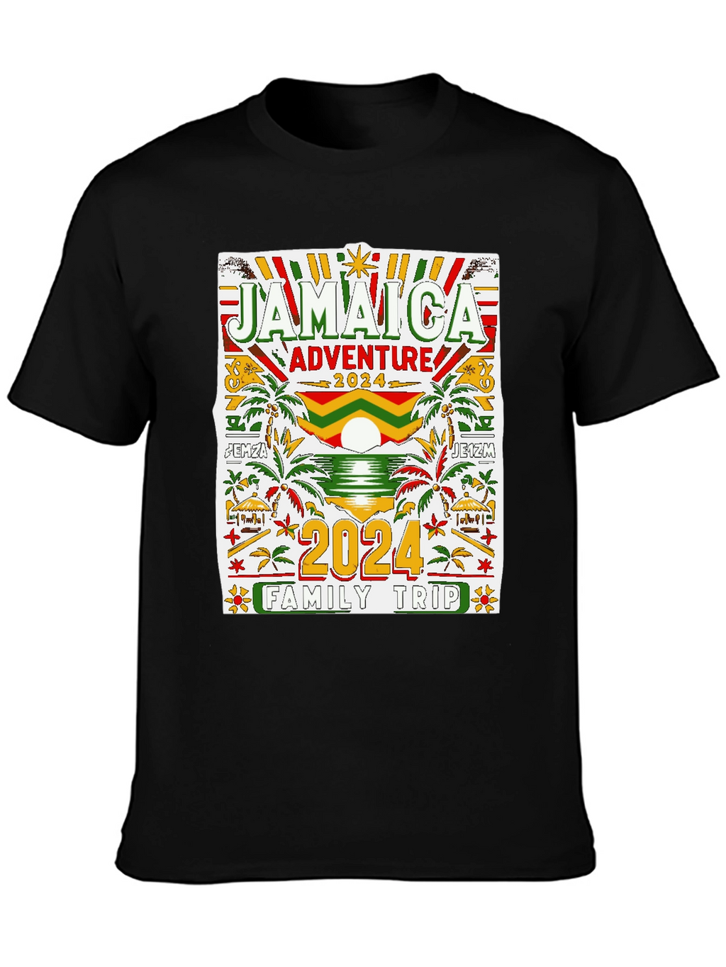 Jamaica Adventure 2024 Family Trip T-Shirt