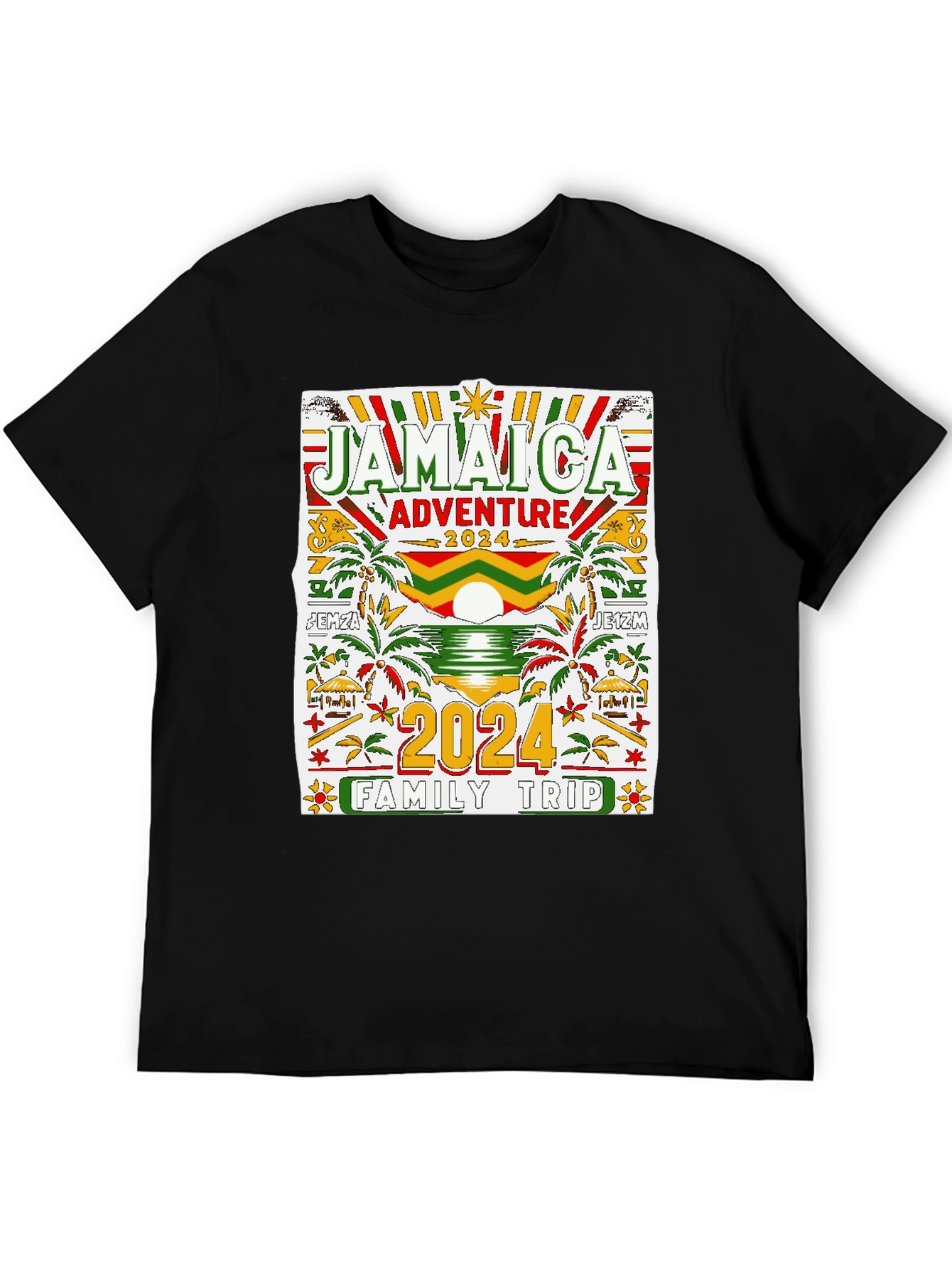 Jamaica Adventure 2024 Family Trip T-Shirt