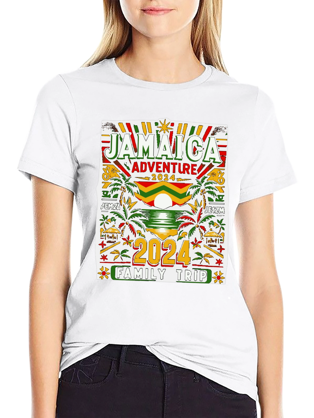 Jamaica Adventure 2024 Family Trip T-Shirt