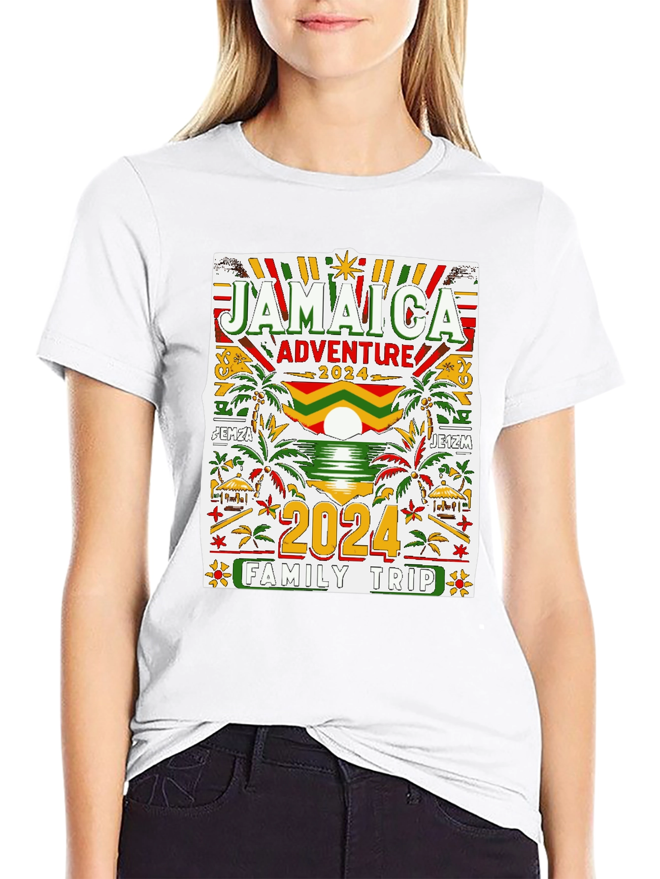 Jamaica Adventure 2024 Family Trip T-Shirt