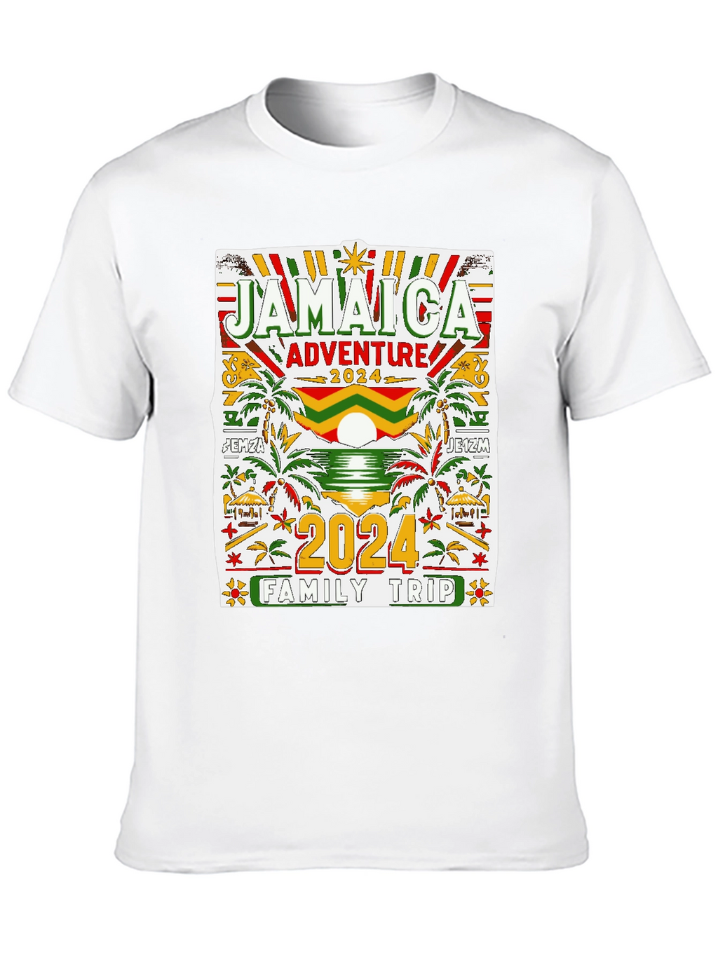 Jamaica Adventure 2024 Family Trip T-Shirt