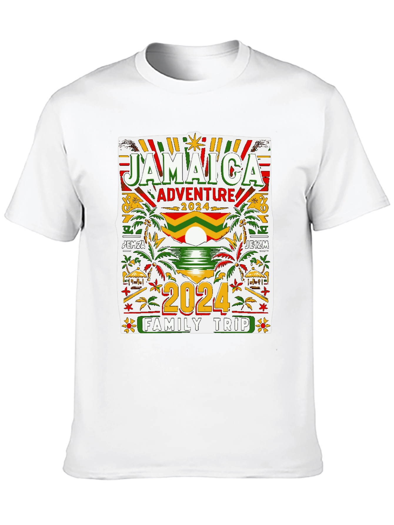 Jamaica Adventure 2024 Family Trip T-Shirt
