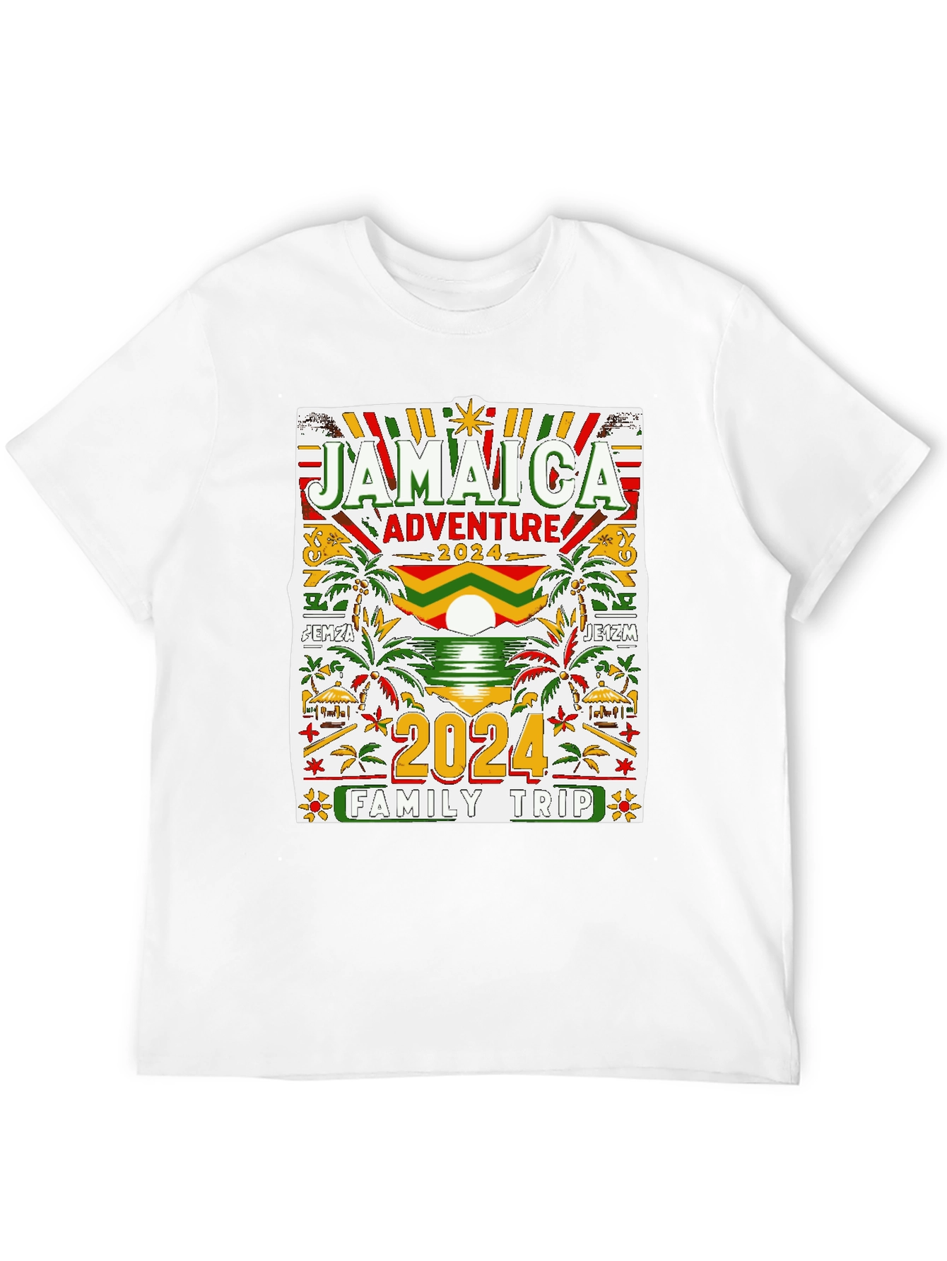Jamaica Adventure 2024 Family Trip T-Shirt
