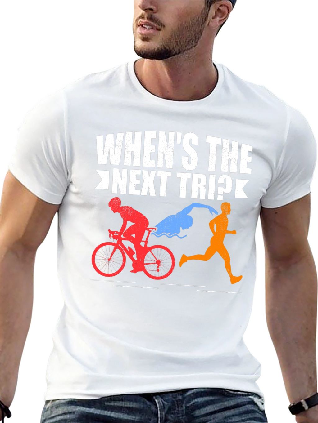 Whens the Next Trip? Triathlon T-Shirt
