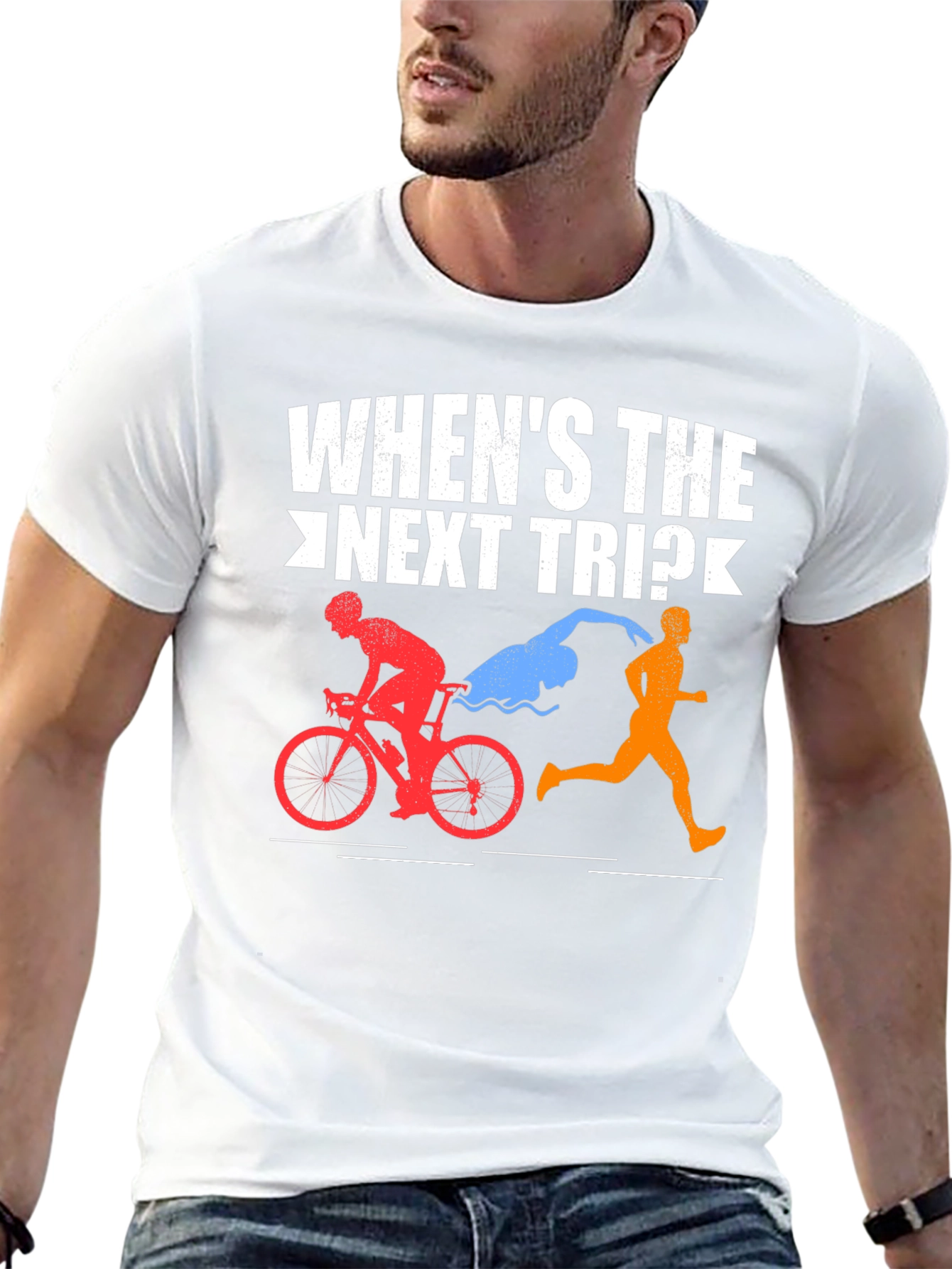 Whens the Next Trip? Triathlon T-Shirt