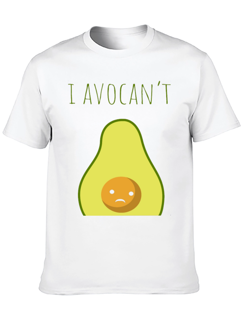 Funny I Avocant Avocado Graphic T-Shirt