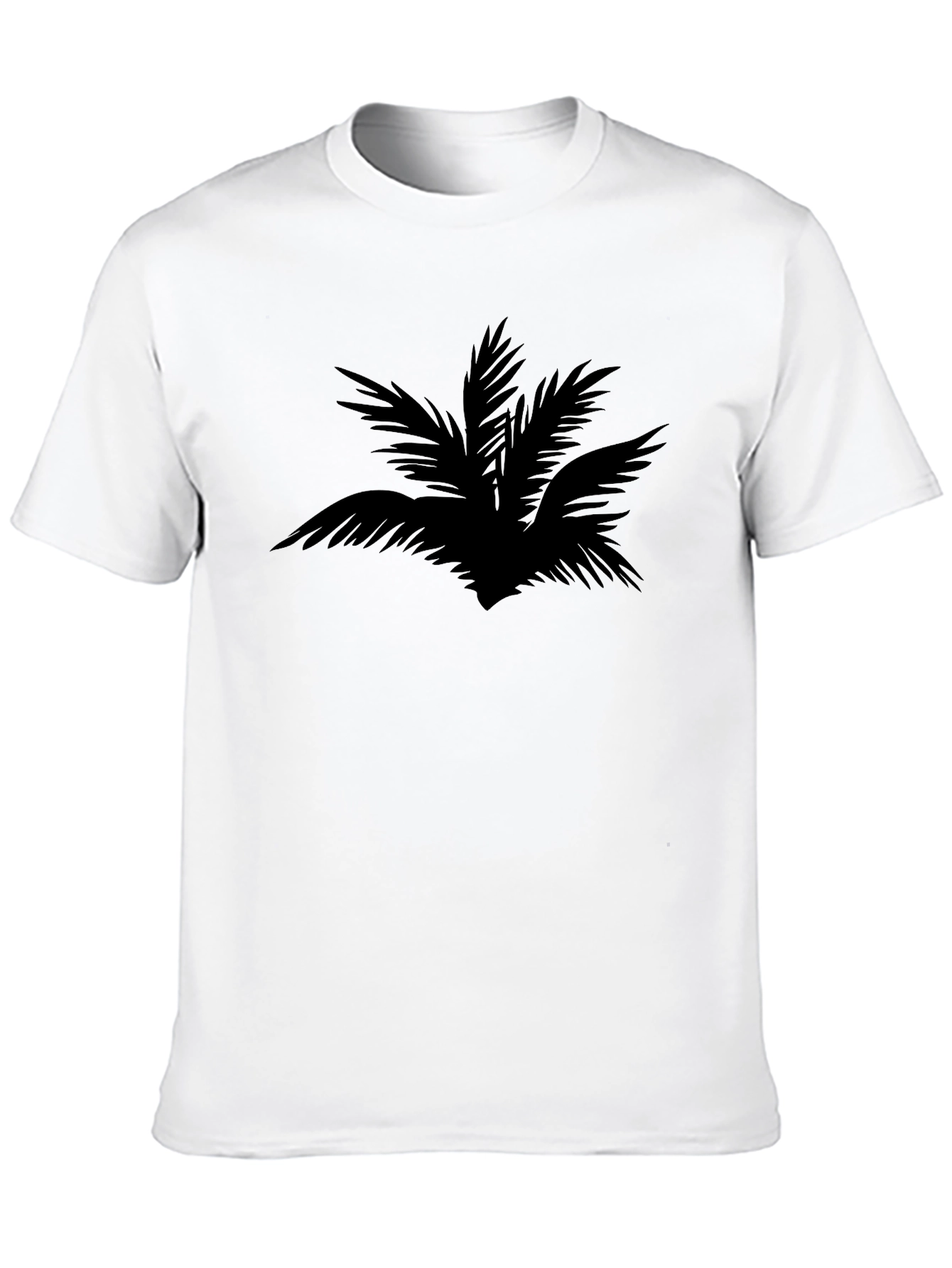 Palm Tree Graphic Black T-Shirt