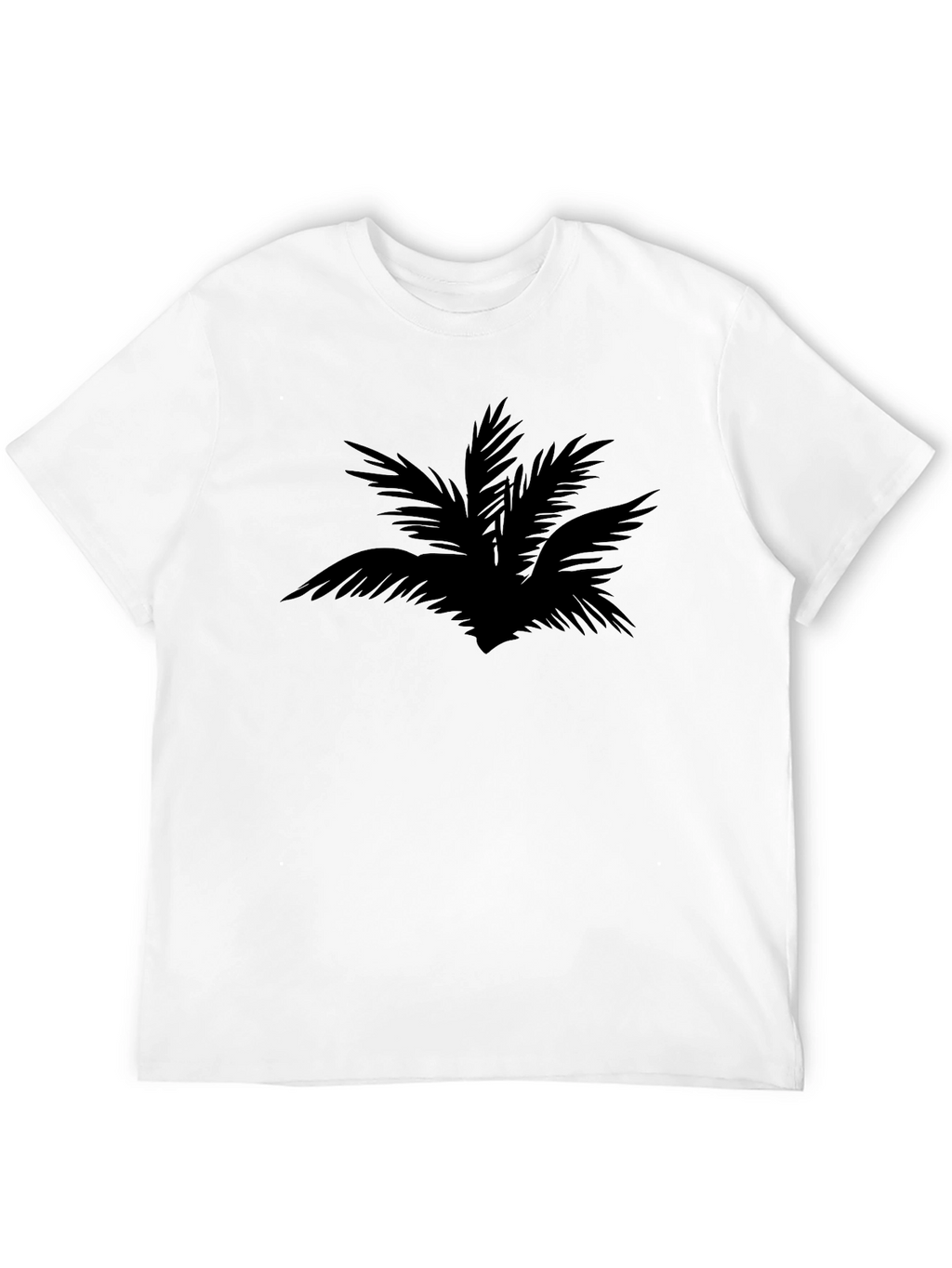 Palm Tree Graphic Black T-Shirt